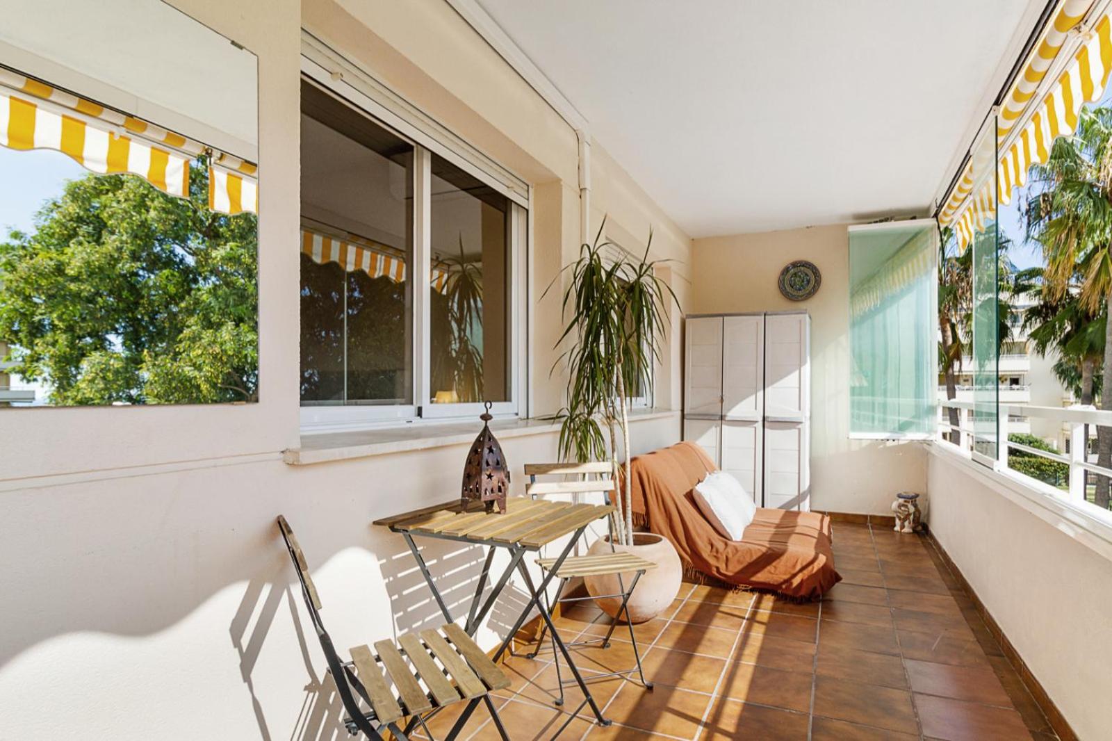 Benalmadena with seasonal pool & parking near the beach view 3