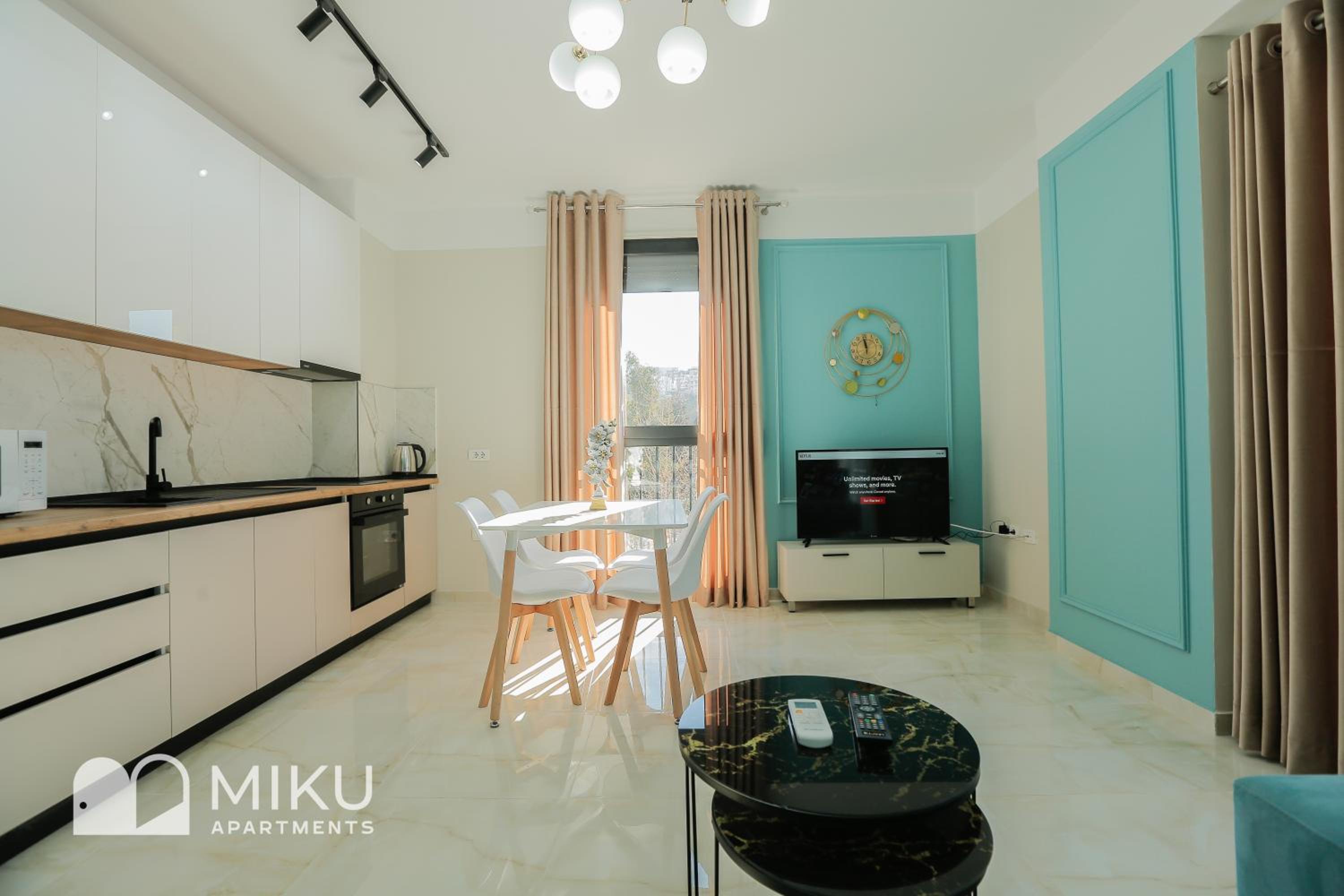 Miku Apartment - Bright 1 Bedroom Apartment At Olympic Residence