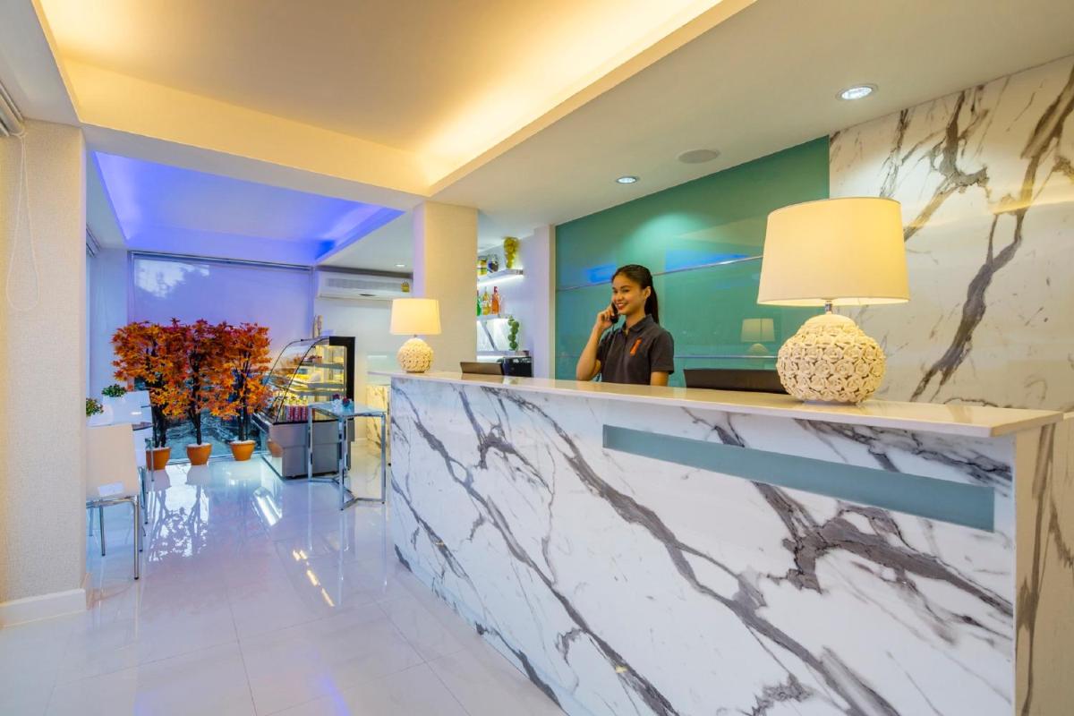hotel reception