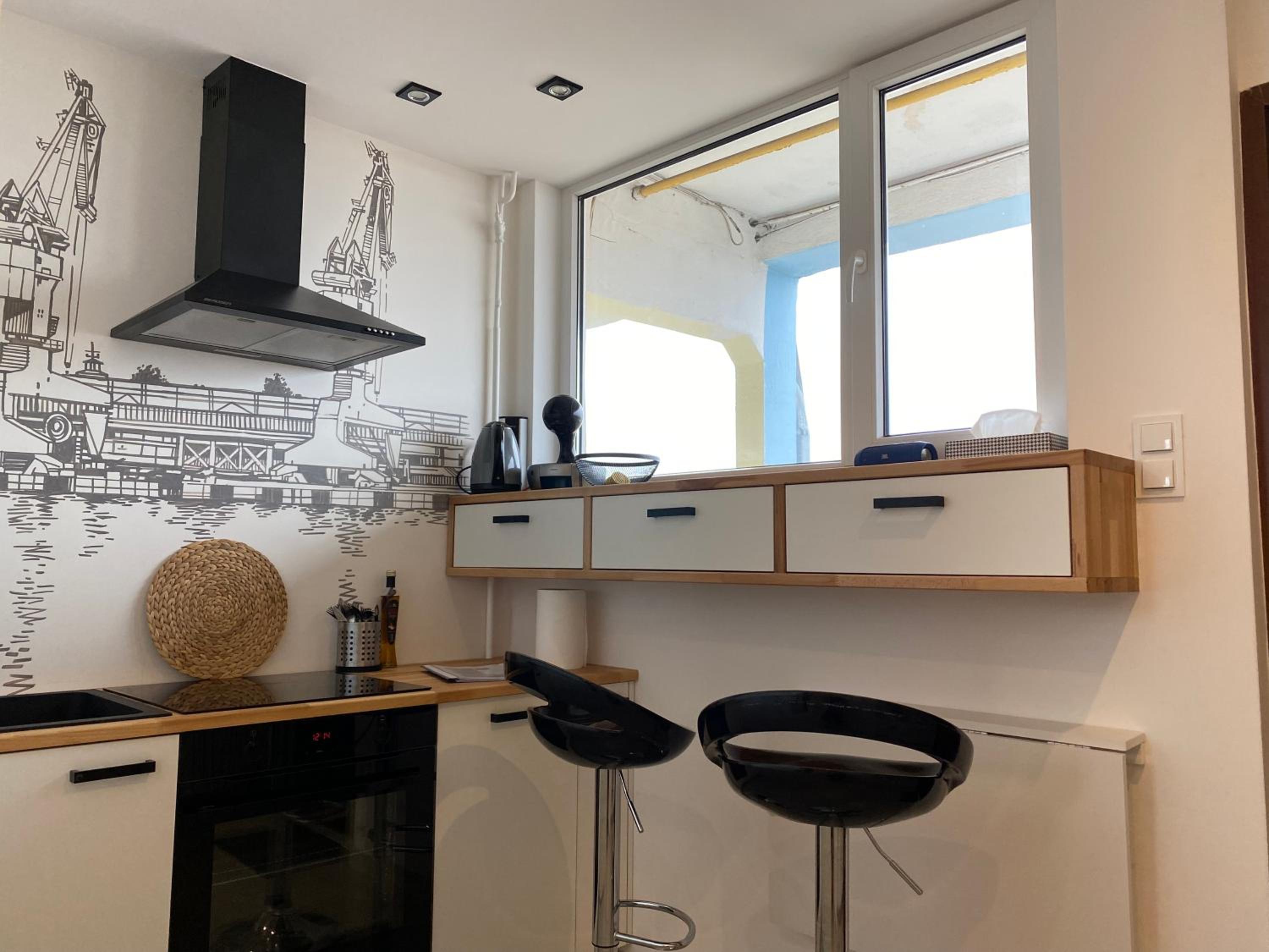 Apartament B122 z widokiem na morze view 2
