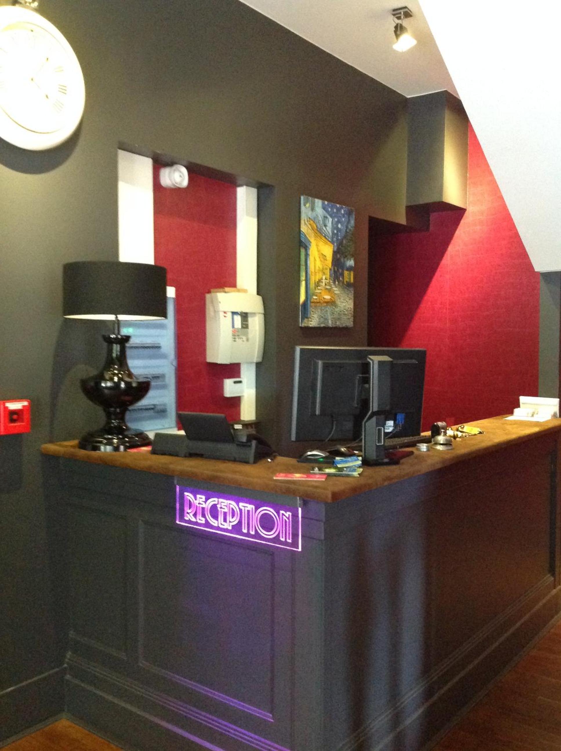 hotel reception