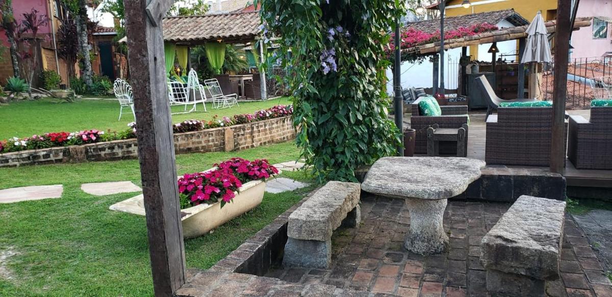 outdoor BBQ area