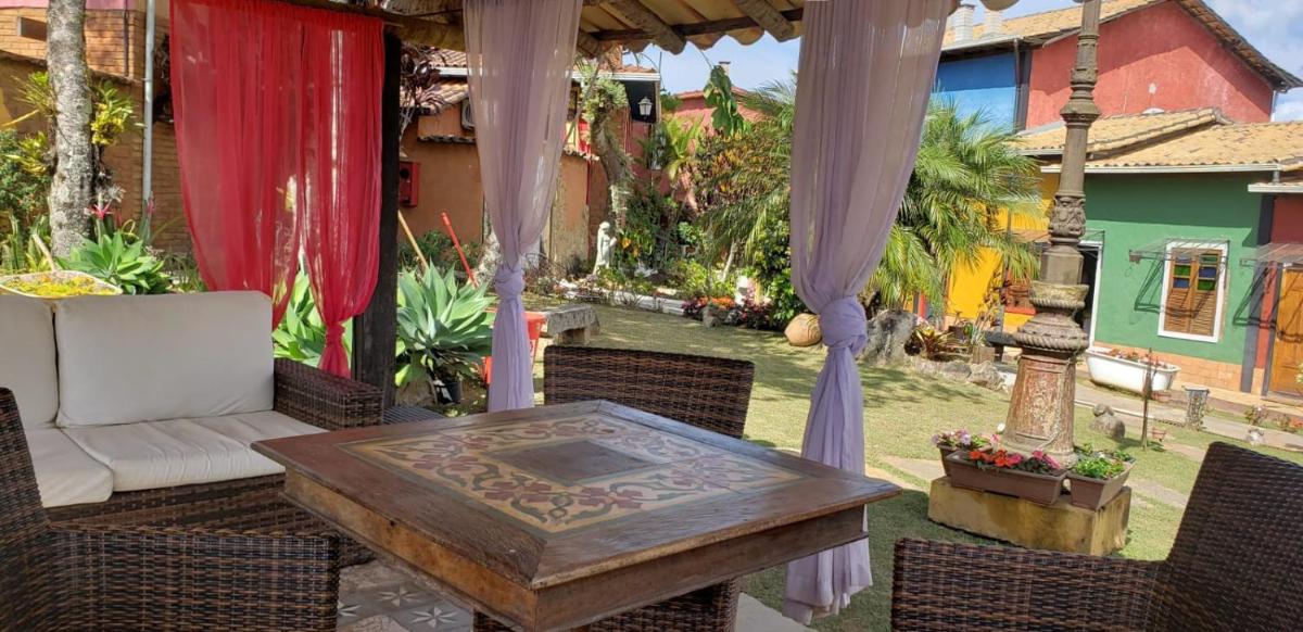 outdoor BBQ area