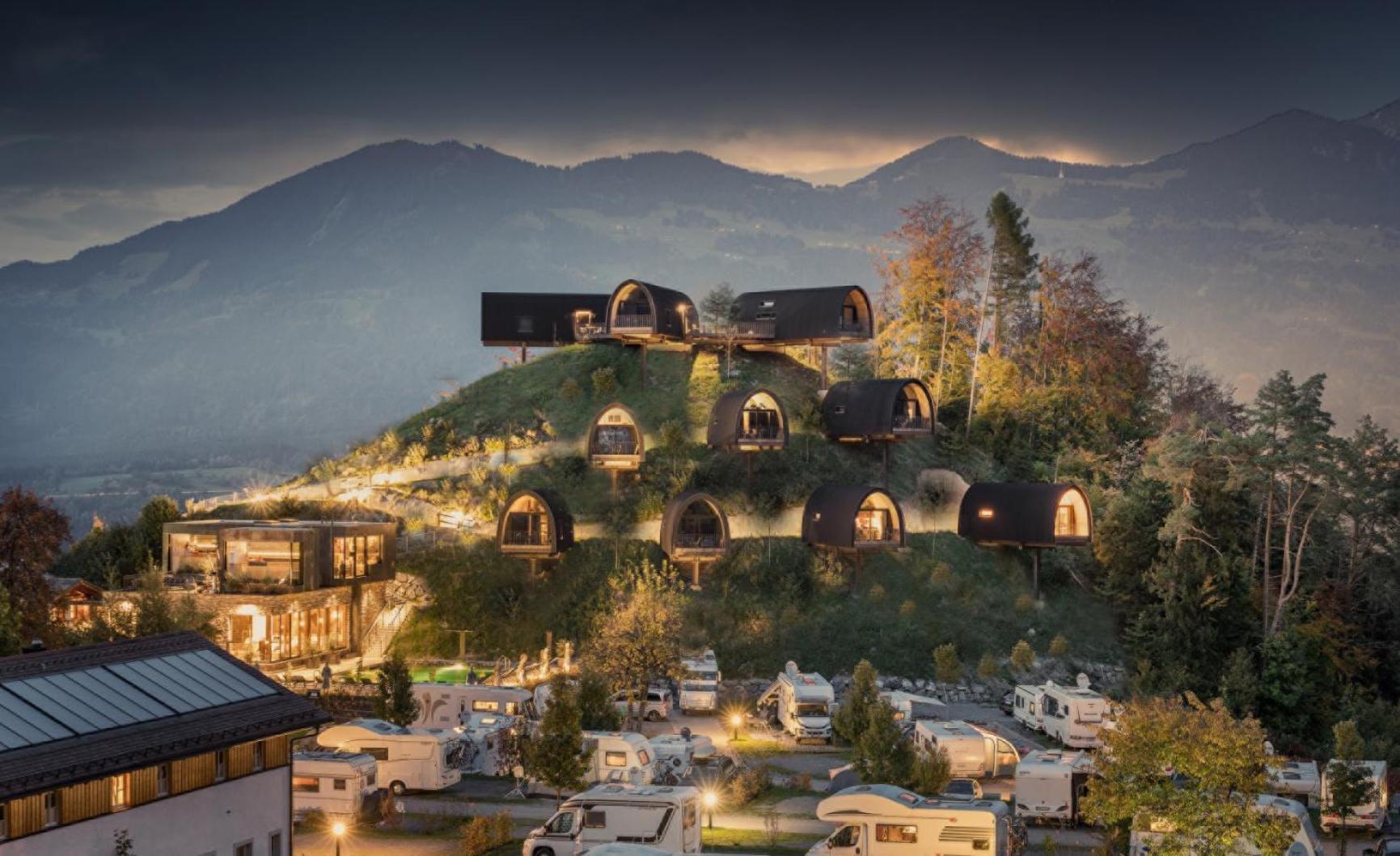 Himmelchalet - Alpencamping Nenzing