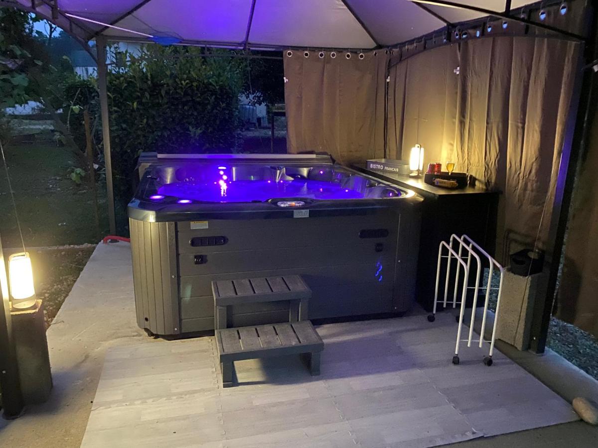 outdoor BBQ area