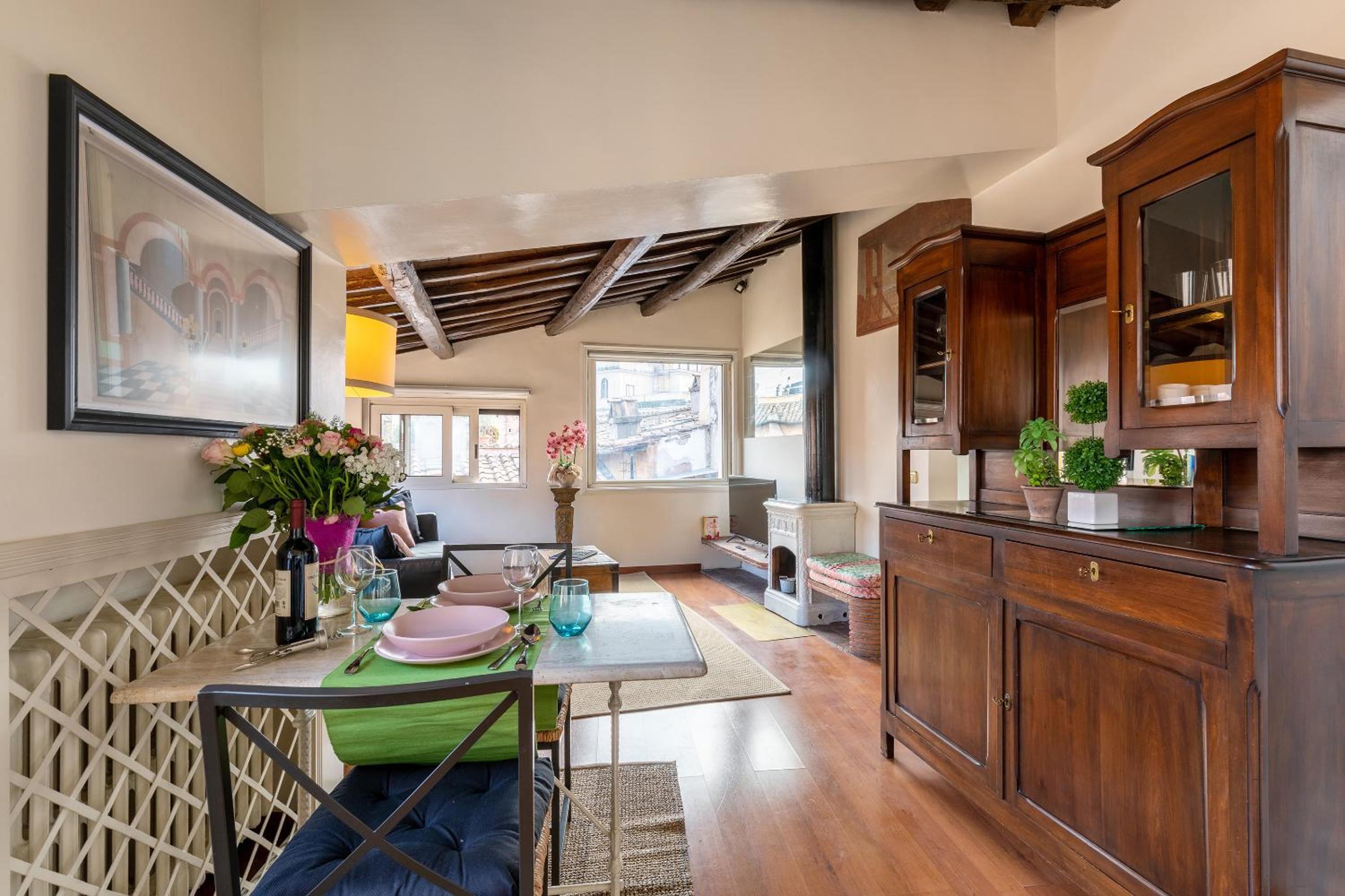 Rome As You Feel - Cozy Penthouse in Navona