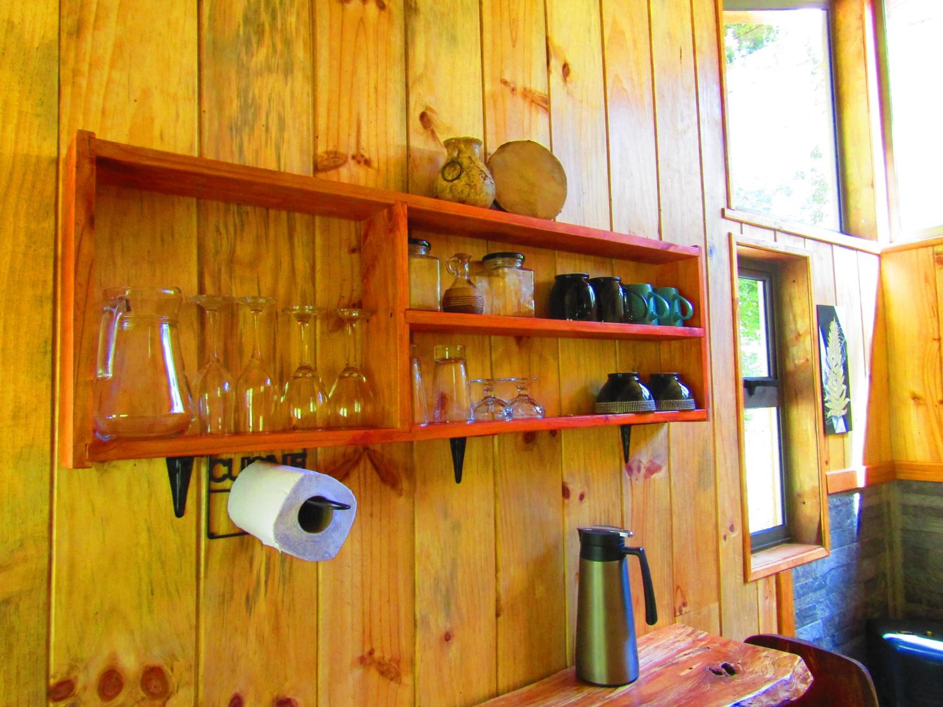 Refugio Montaña Kultrun Mawida, Mini-Cabaña con baño y cocina privada WIFI