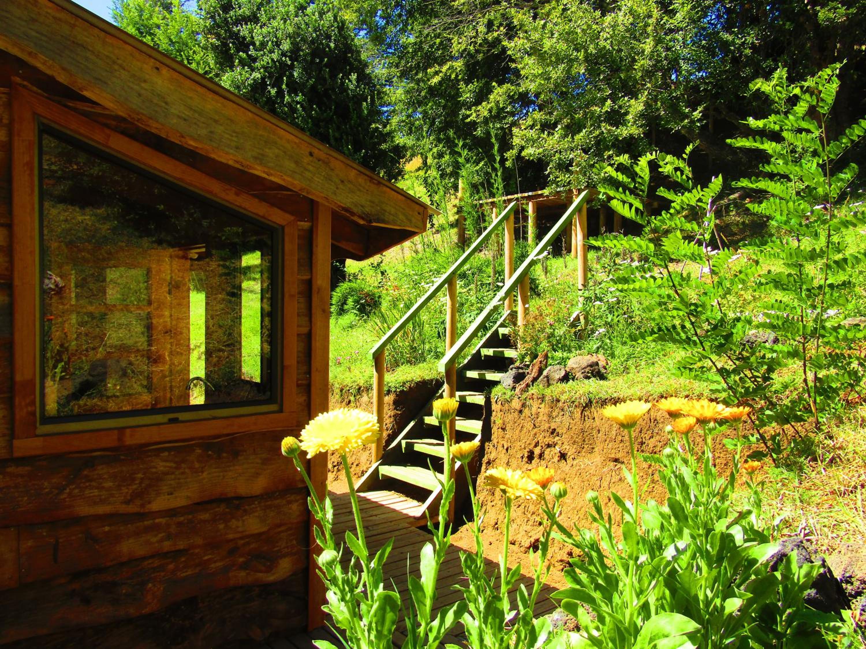 Refugio Montaña Kultrun Mawida, Mini-Cabaña con baño y cocina privada WIFI