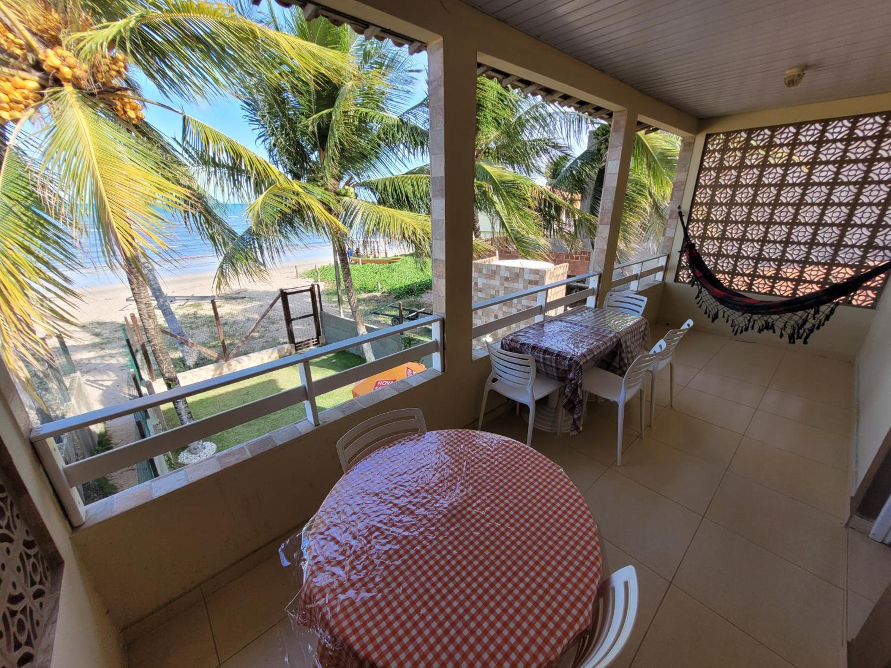 Casa à beira mar de Maragogi com 4 quartos, 4 banheiros e Área Verde