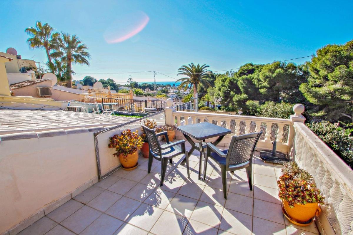 Gina - fantastic sea view apartment in Moraira view 3