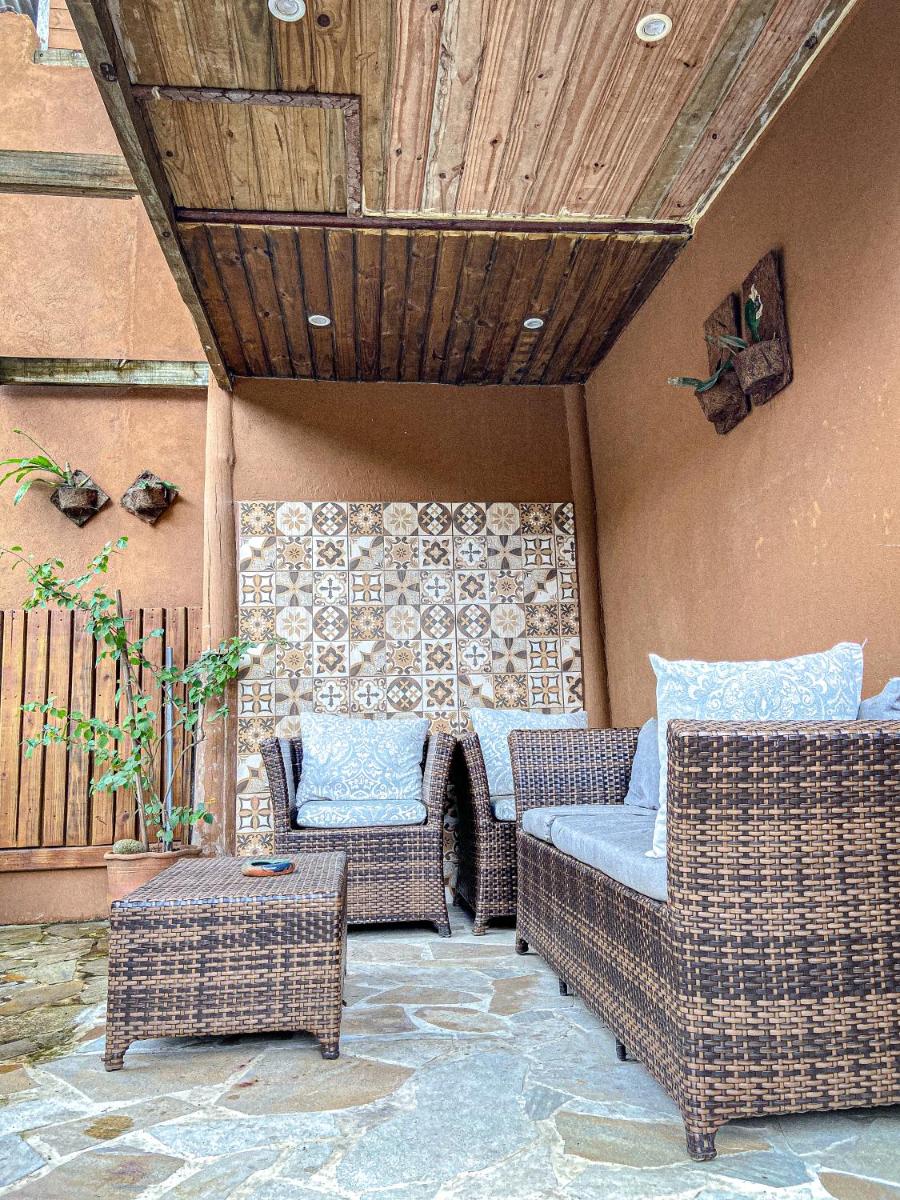 outdoor BBQ area
