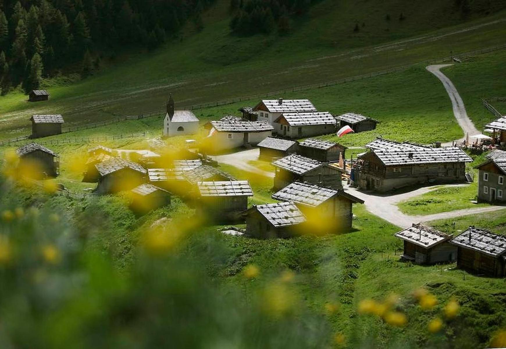 Lechnerhütte Fane Alm view 5