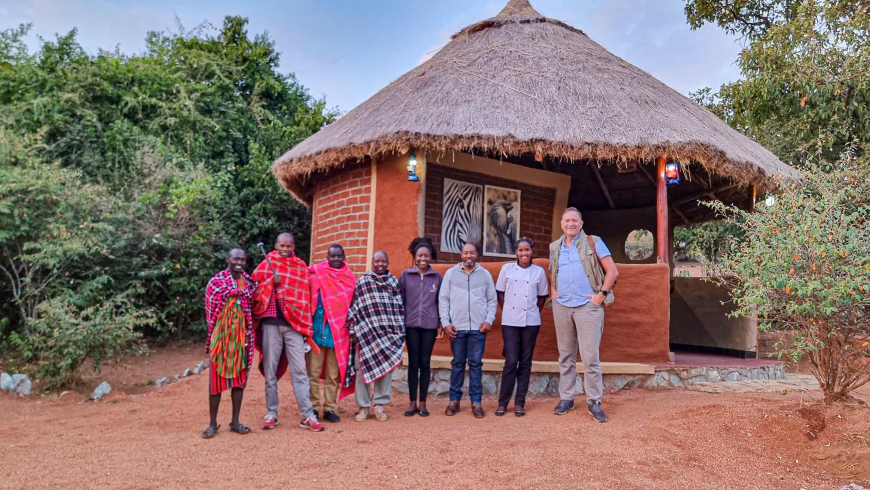 Africa Safari Maasai Boma Camping