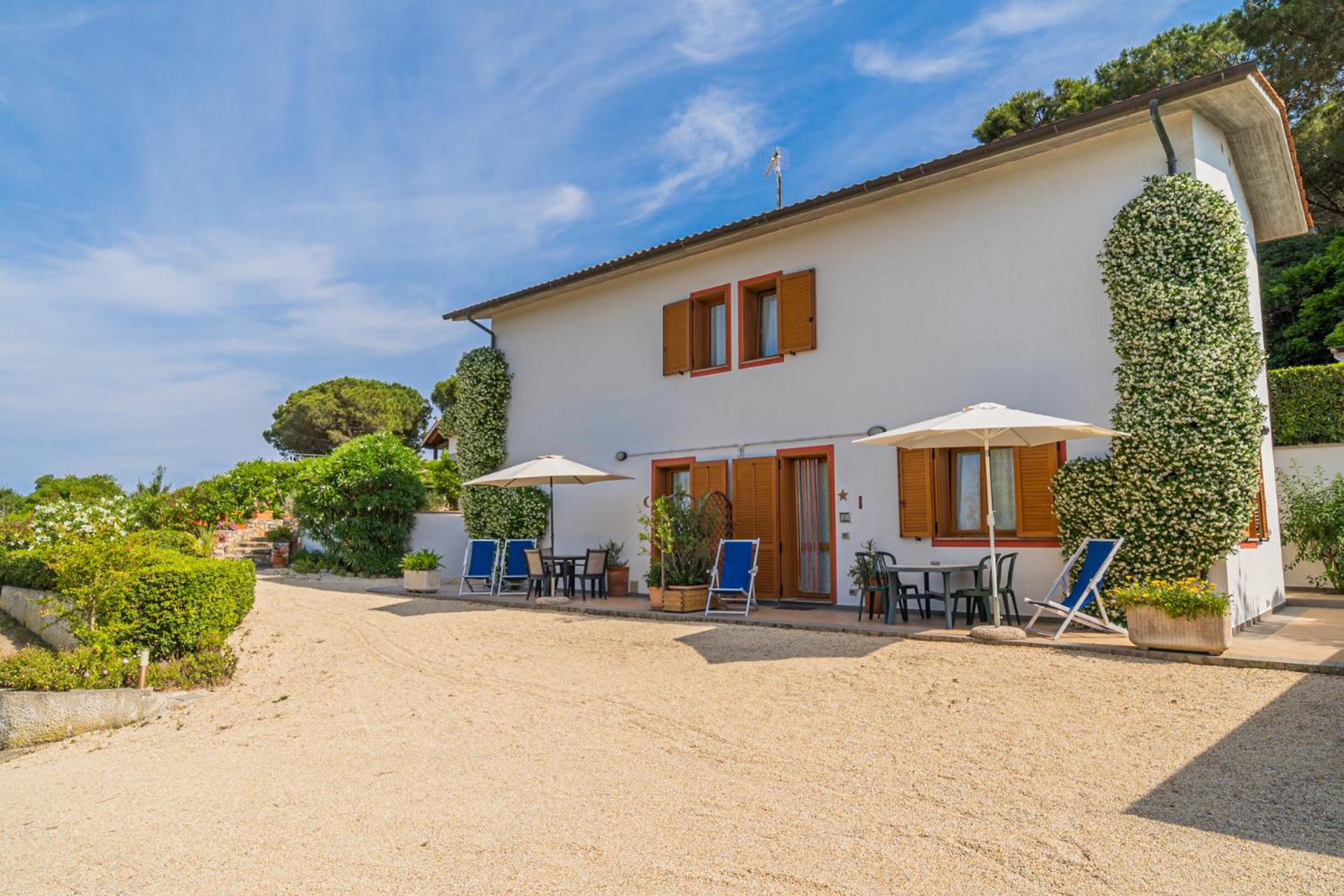 Appartamento villa da 2 fino a 4 persone giardino