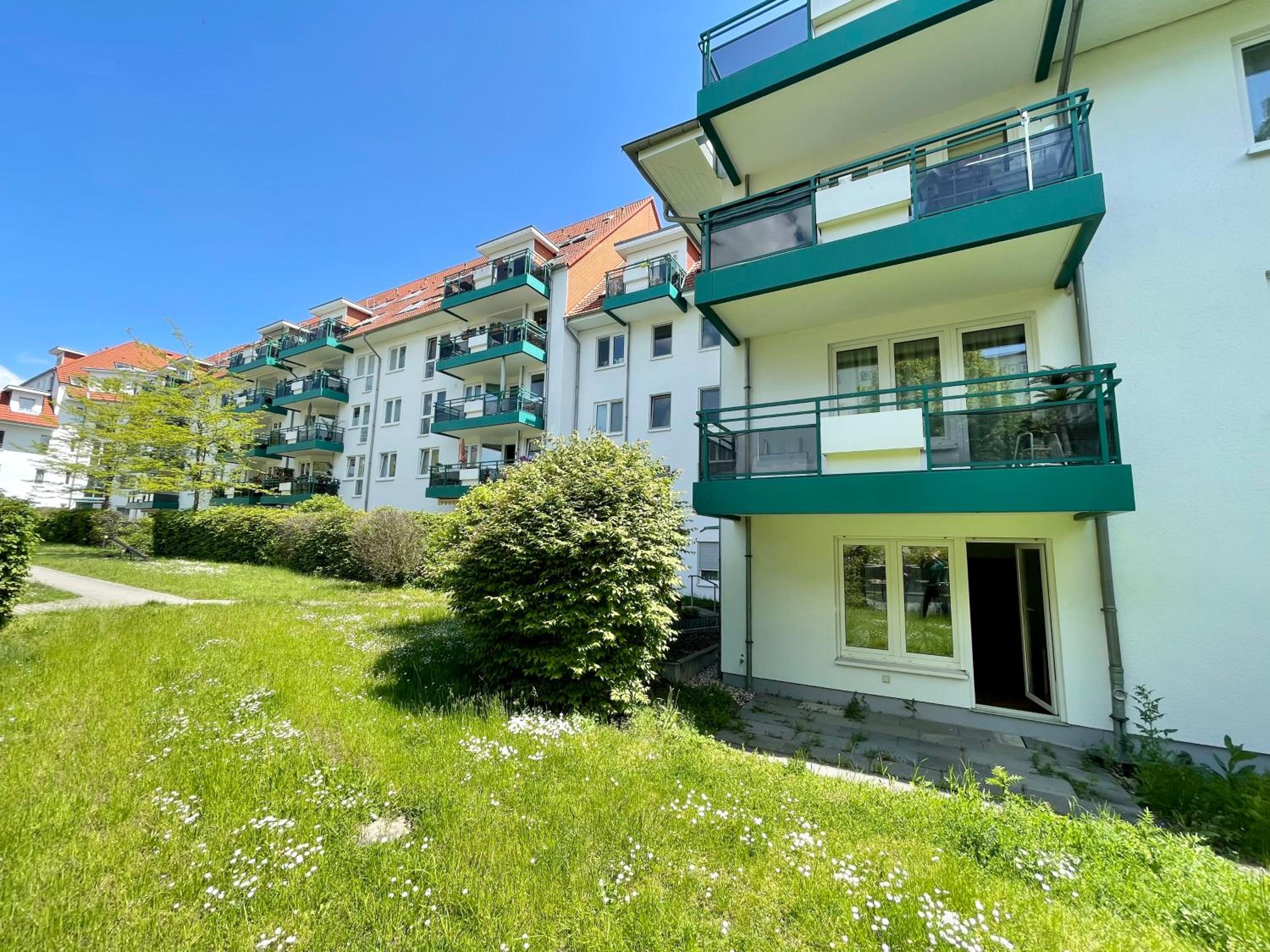TRABER APARTMENTS Studio Kaffee Terrasse & Parken en Leipzig — building