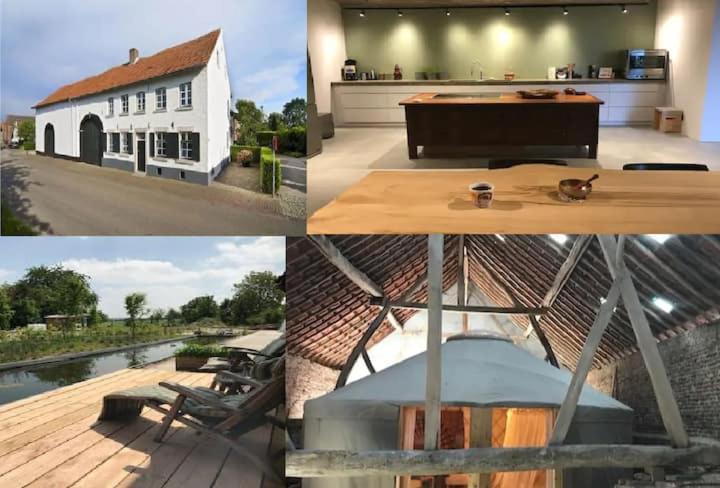 Vakantiewoning in monumentale boerderij met yurt