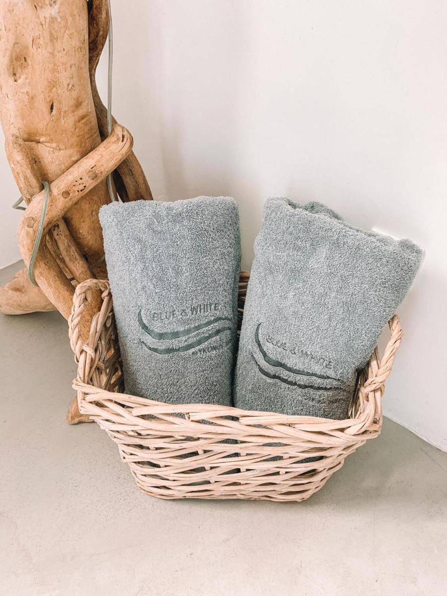 Blue, White and Grey Suites