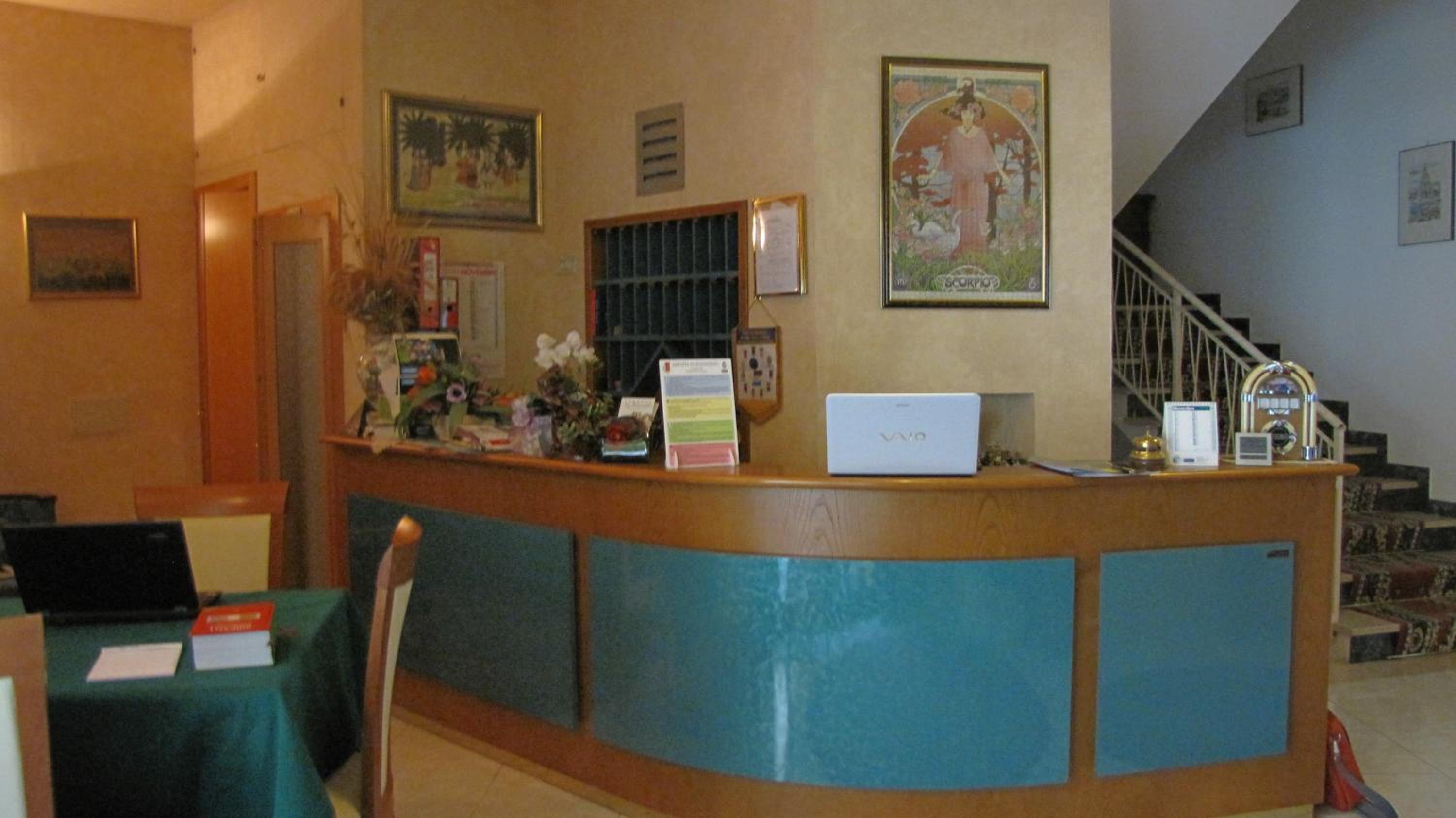 hotel reception