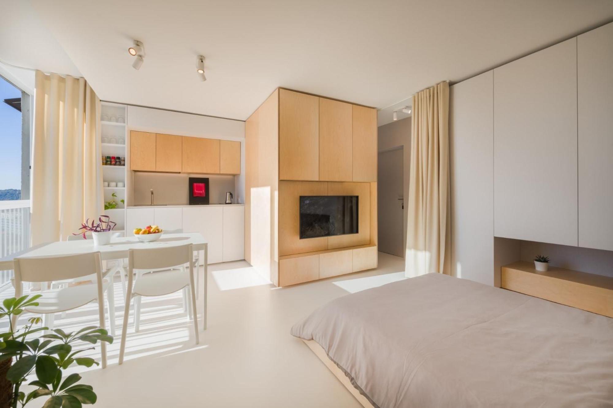 Elegant Studio Apartment with Panoramic View