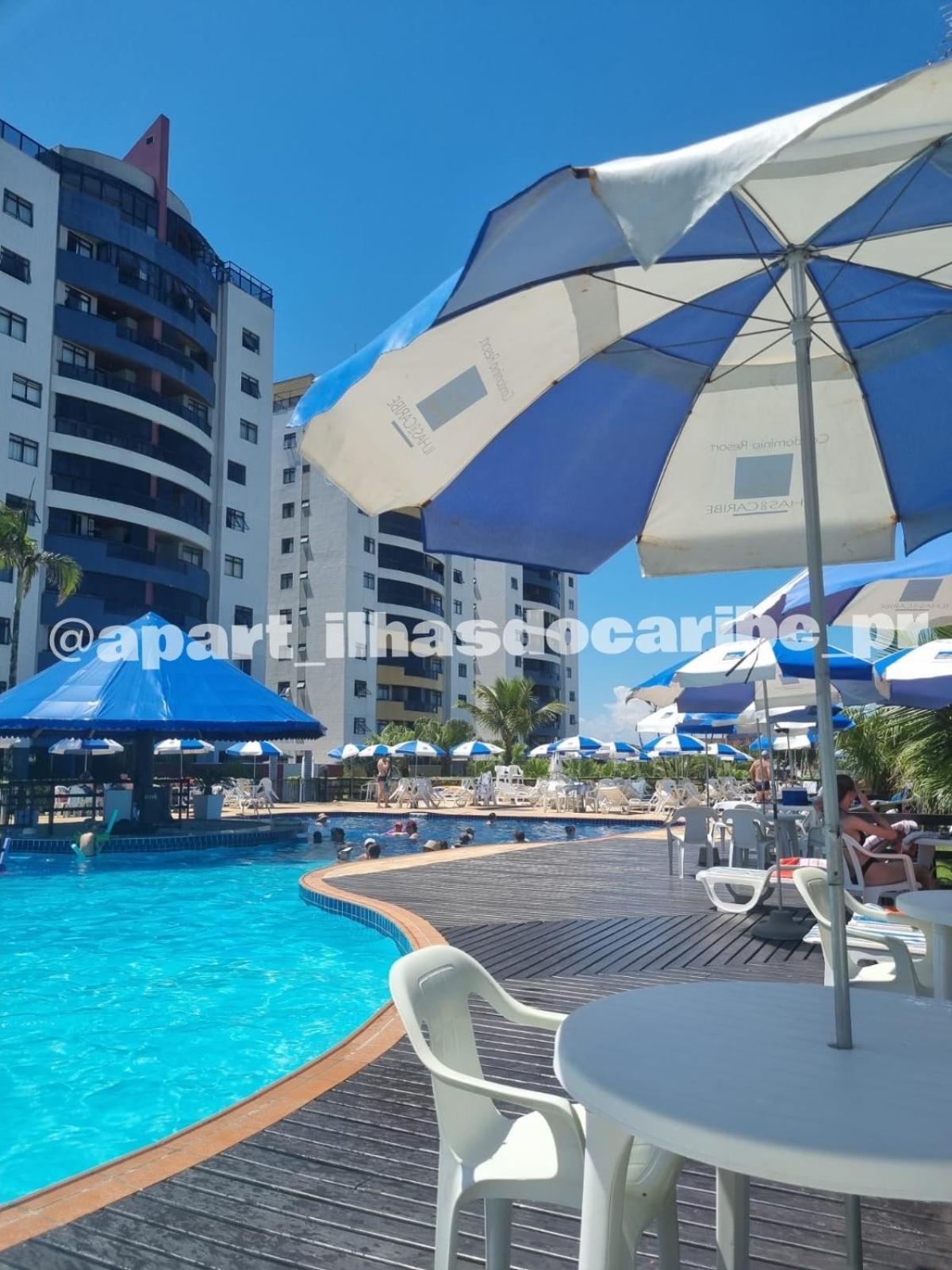Apto Cond Ilhas do Caribe - Pr - Beira Mar