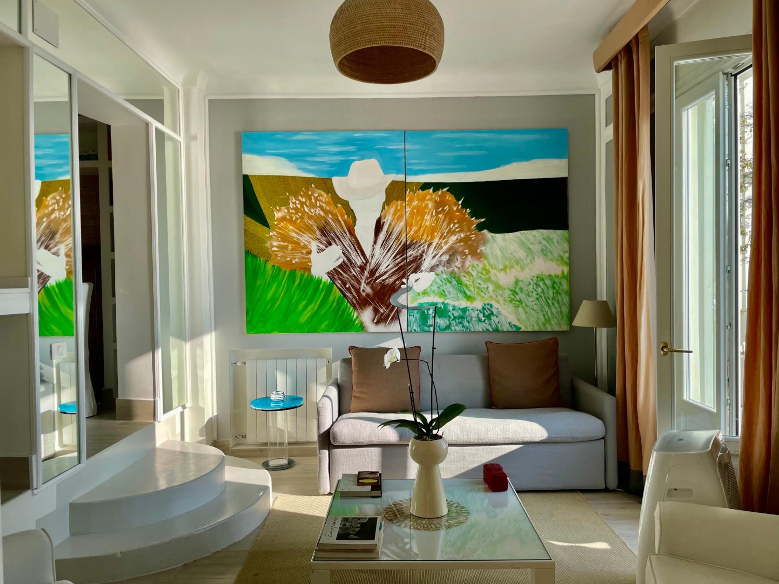 Les Lilas en Roquebrune-Cap-Martin — living room