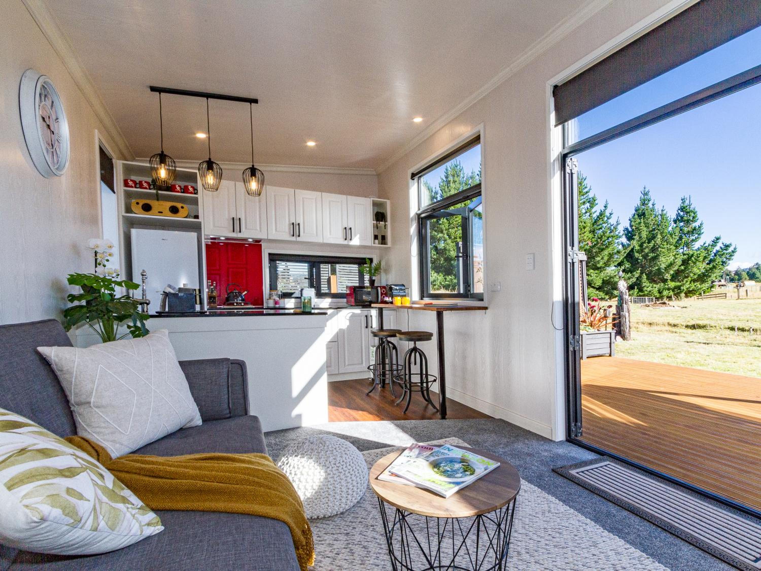 Mangateitei Views - Rangataua Tiny Home view 3
