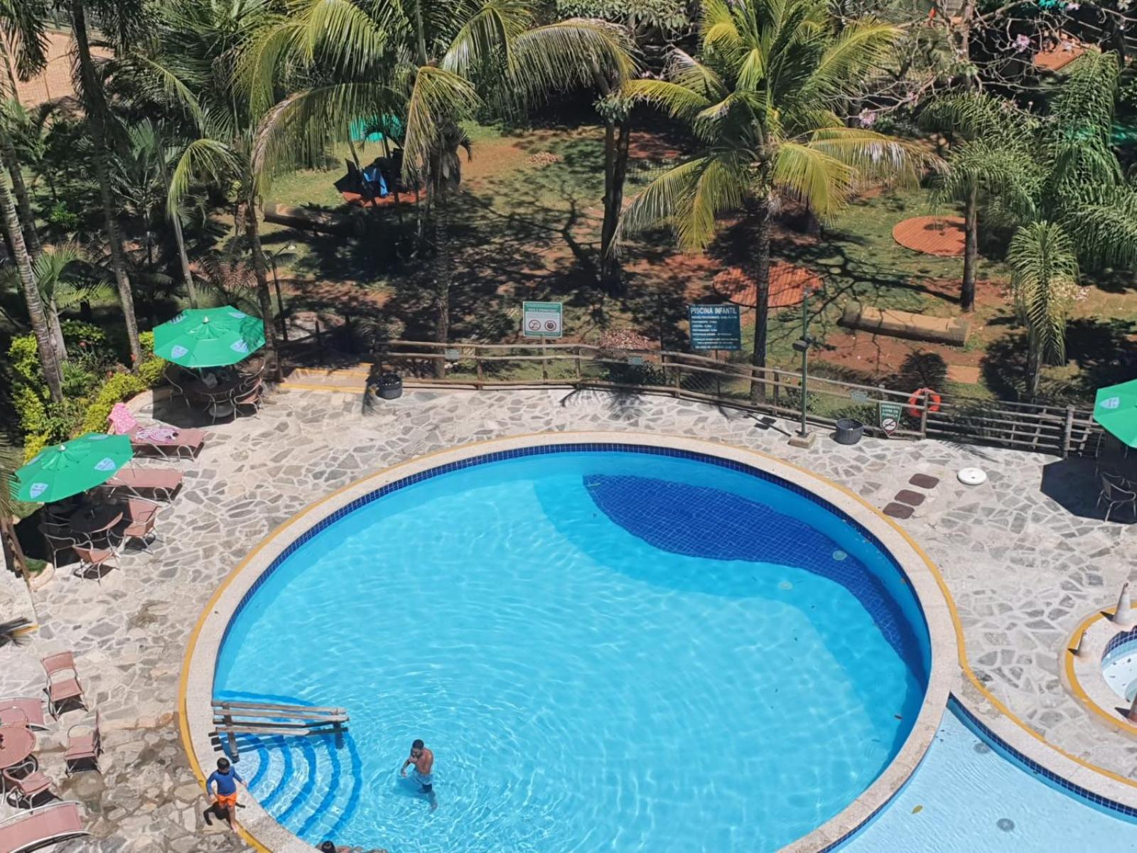 Paradise Temporada Cobertura com 2 Suites Churrasqueira no Thermas Paradise - Rio Quente