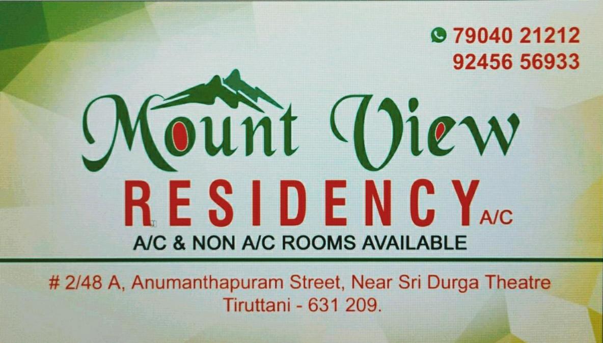Mount View Residency Tiruttani view 5
