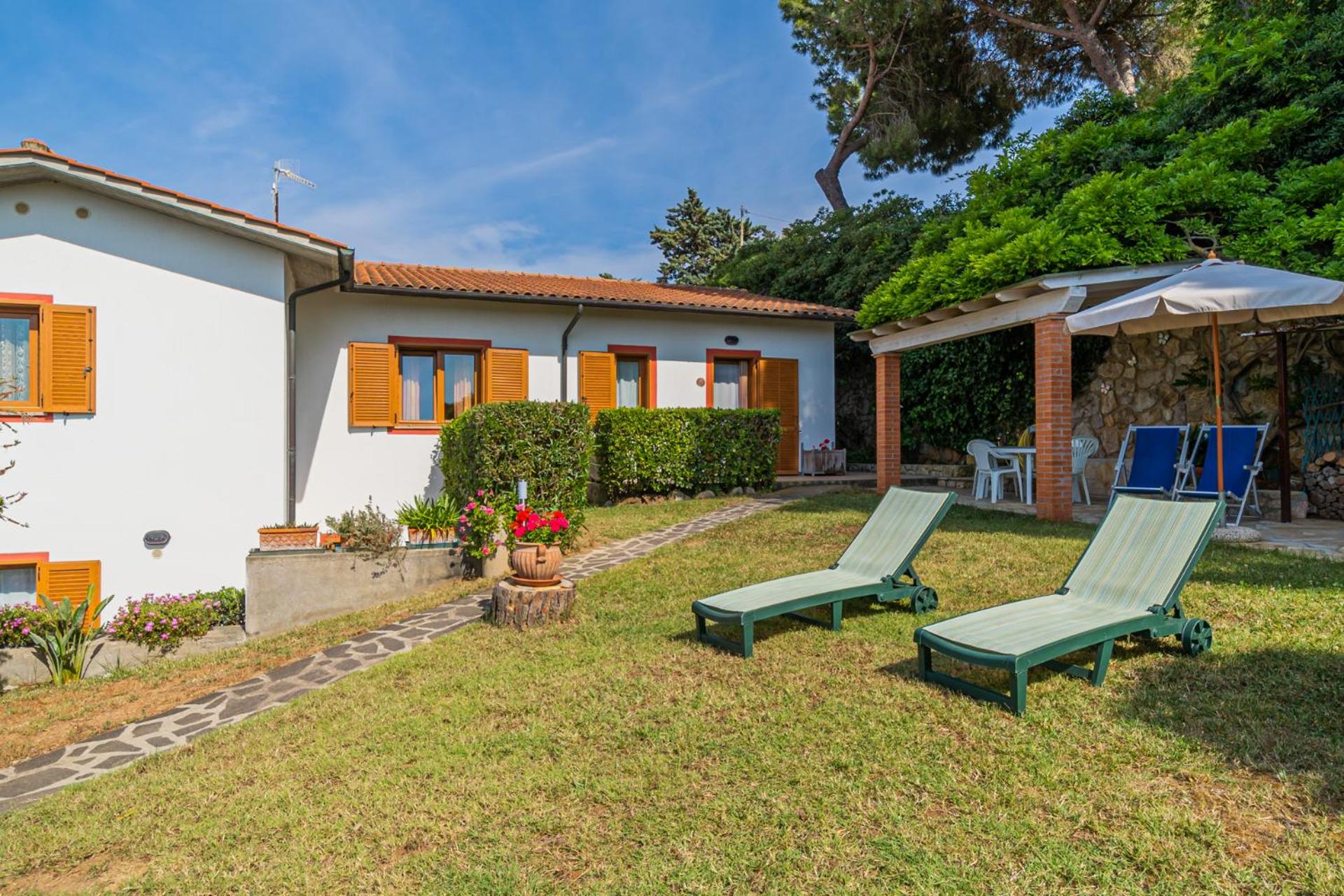 Appartamento villa da 4 fino a 5 persone giardino