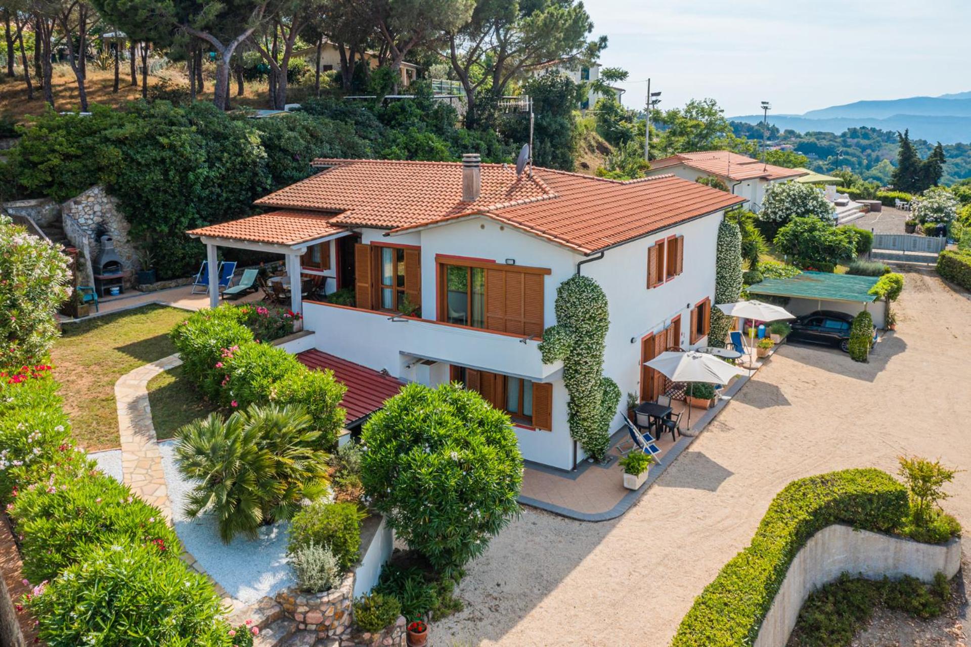 Appartamento villa da 4 fino a 5 persone giardino