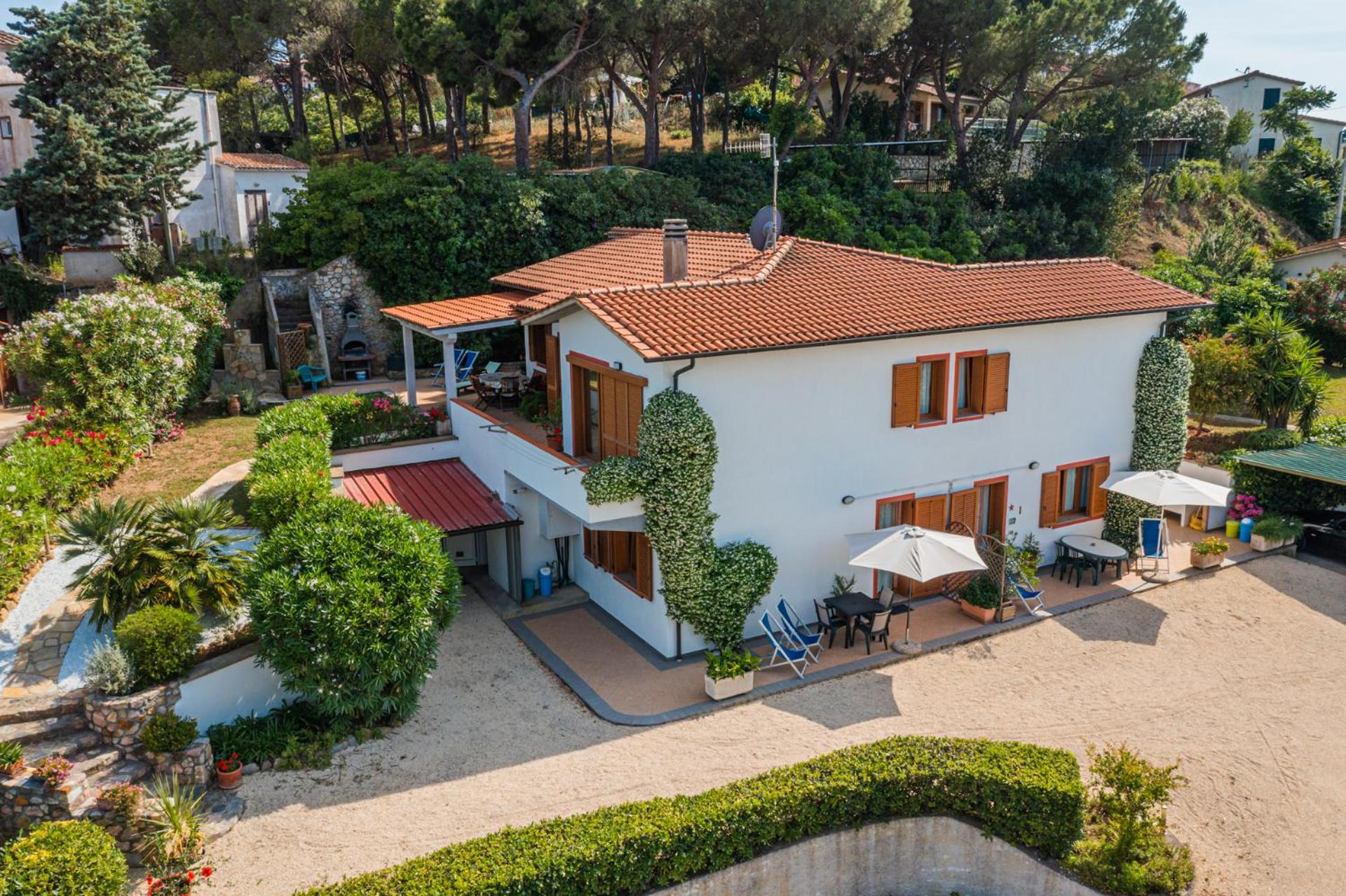 Appartamento villa da 4 fino a 5 persone giardino