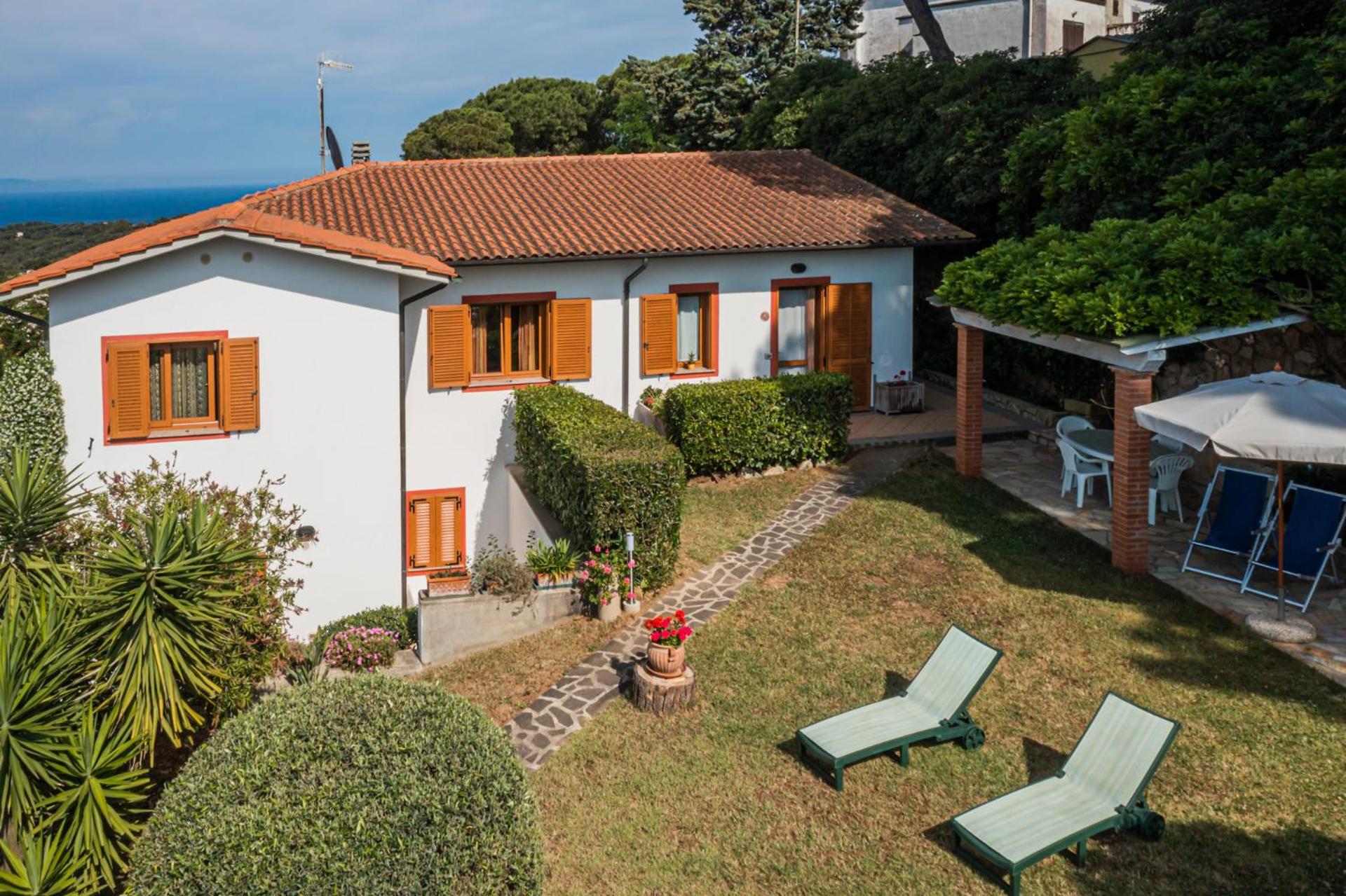 Appartamento villa da 4 fino a 5 persone giardino