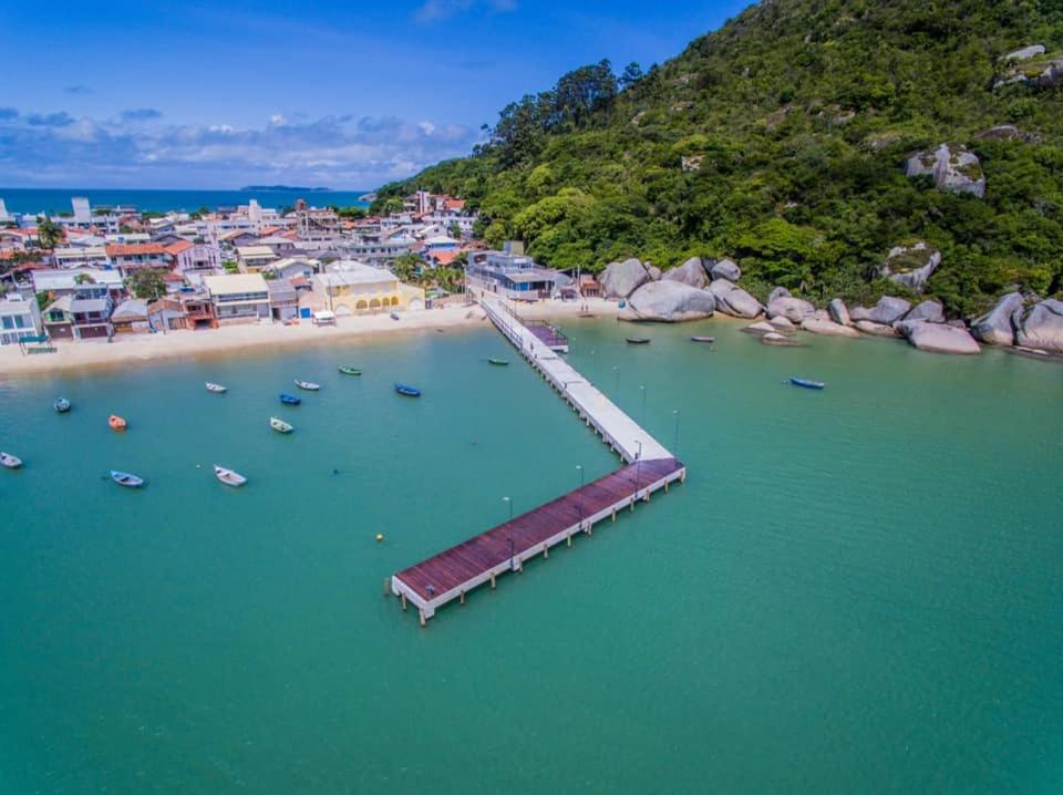 Casa com Pôr do Sol em Canto Grande - Casa Beira Mar Bombinhas