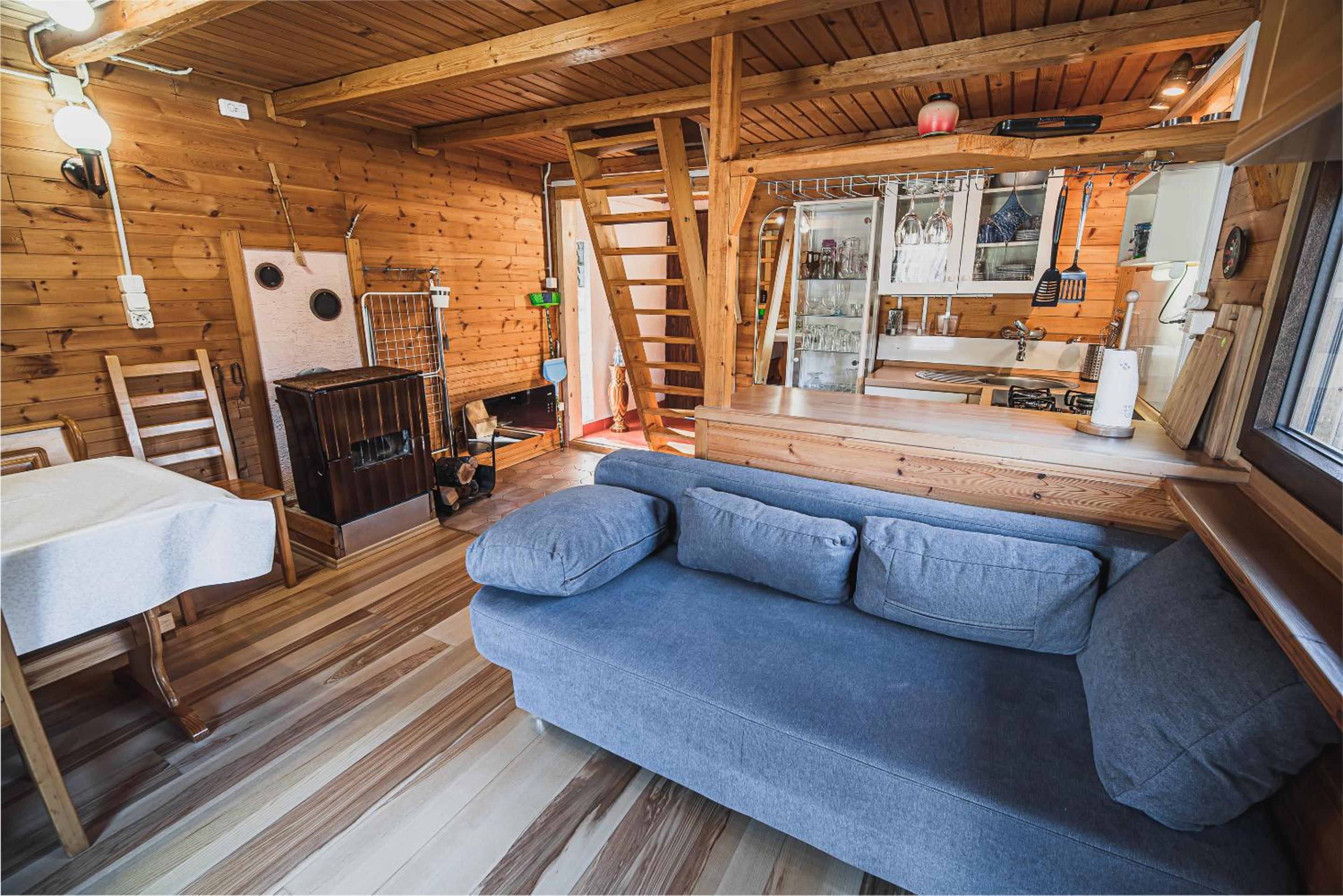 Wooden Cabin Zurej with Hot Tub view 3