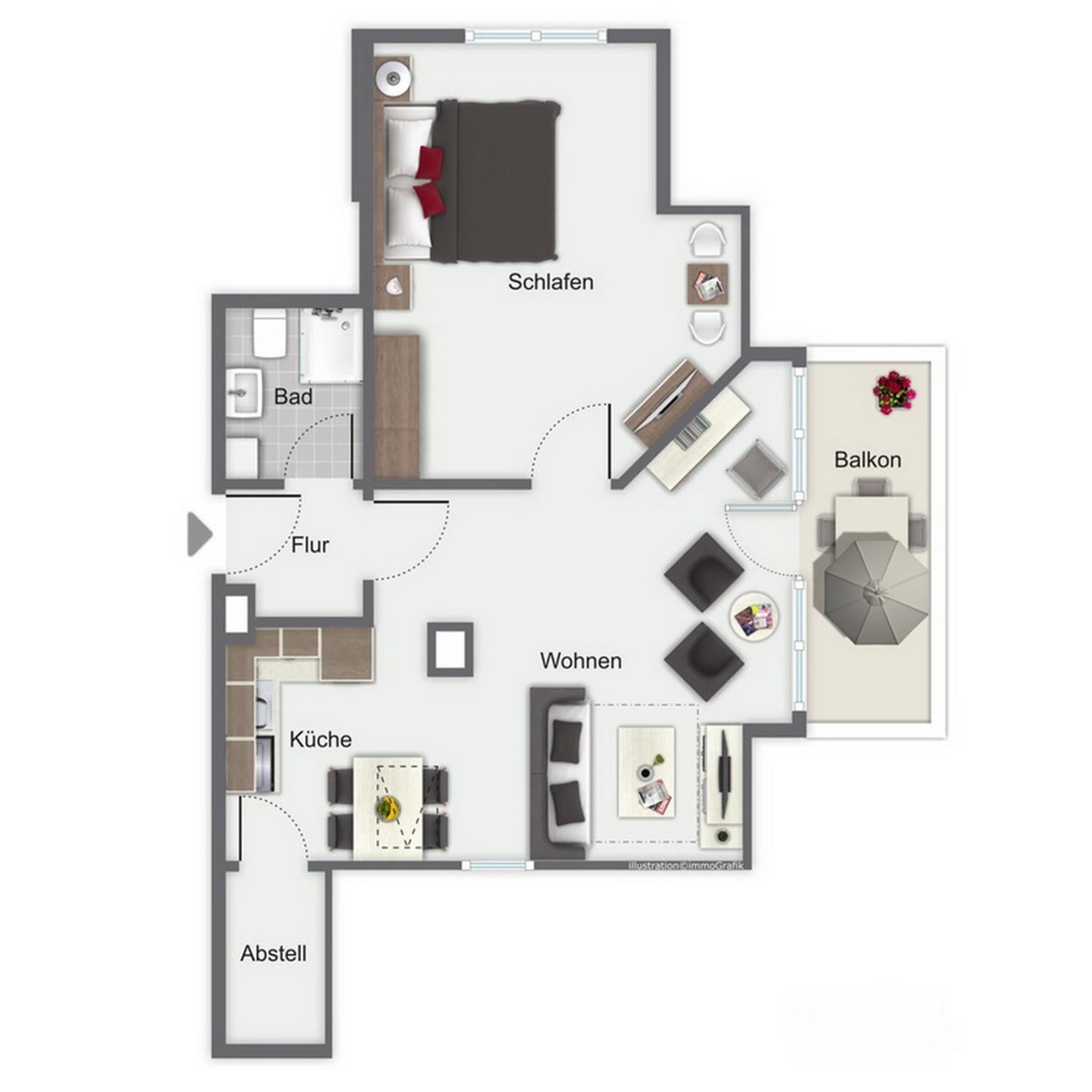 Residenz Seestern Wohnung 63