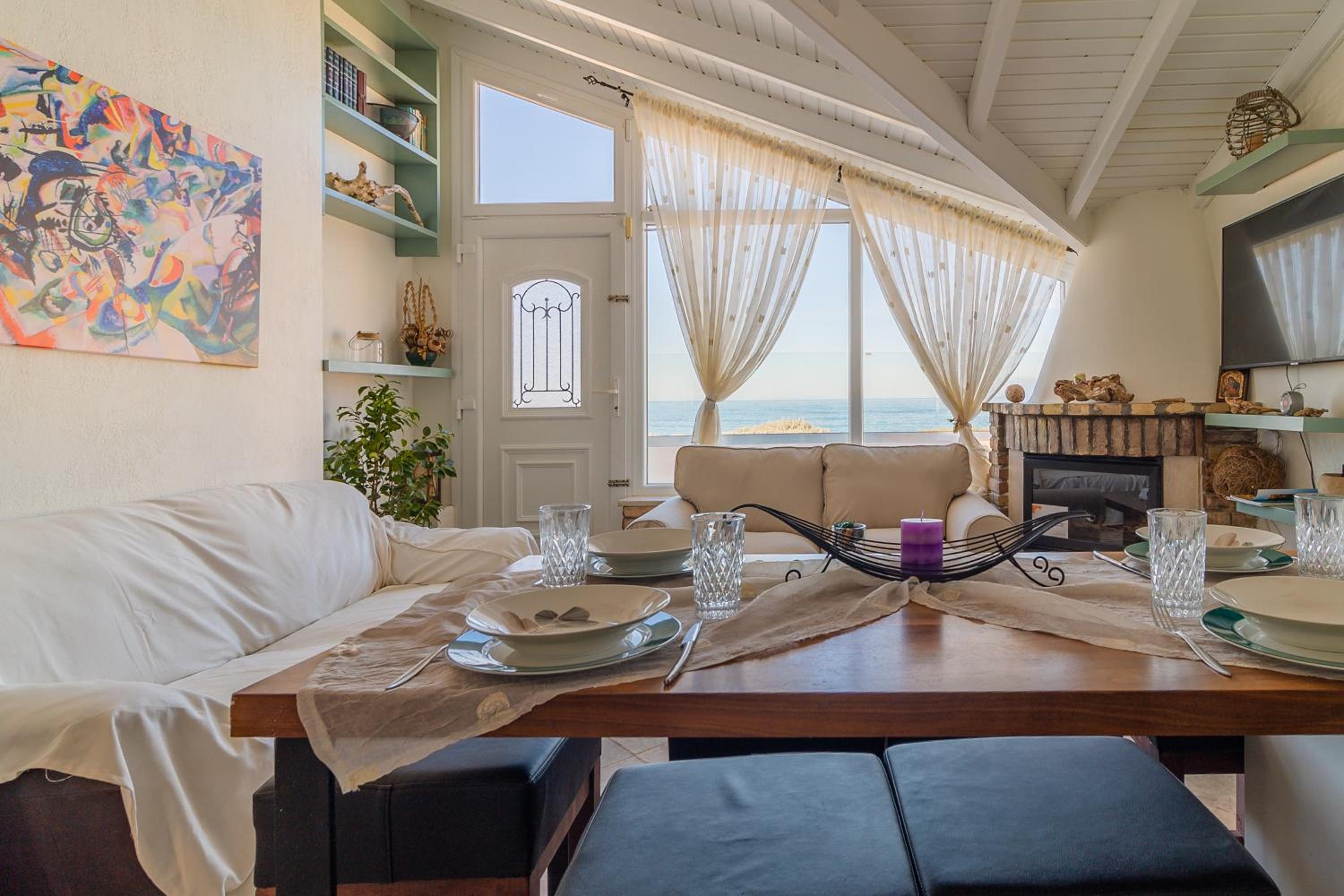 Beach Villa Athanasia - villa with private pool on the beach by PosarelliVillas view 3