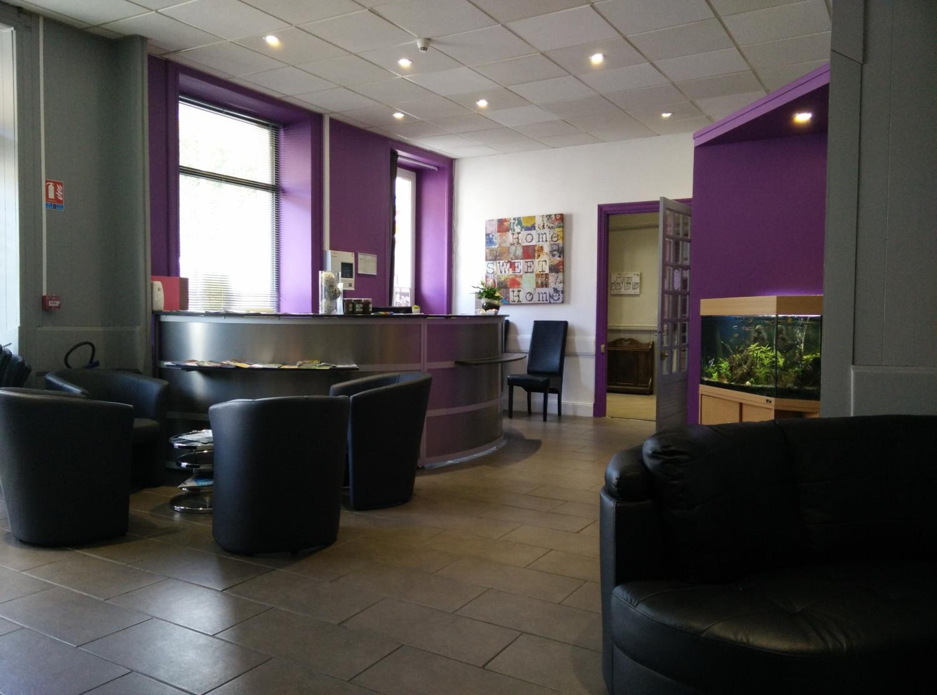 hotel reception