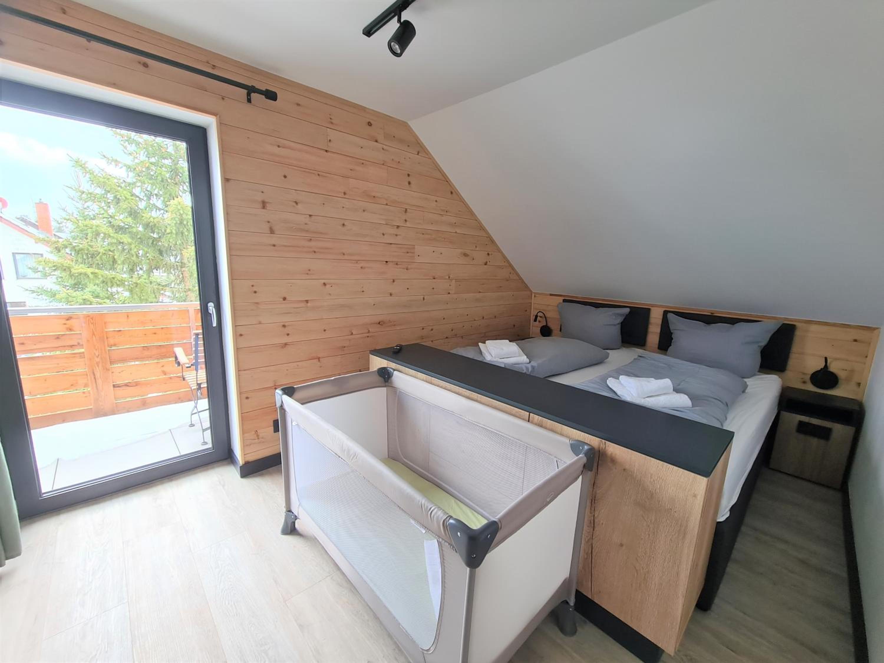 BergButzen mit Balkon