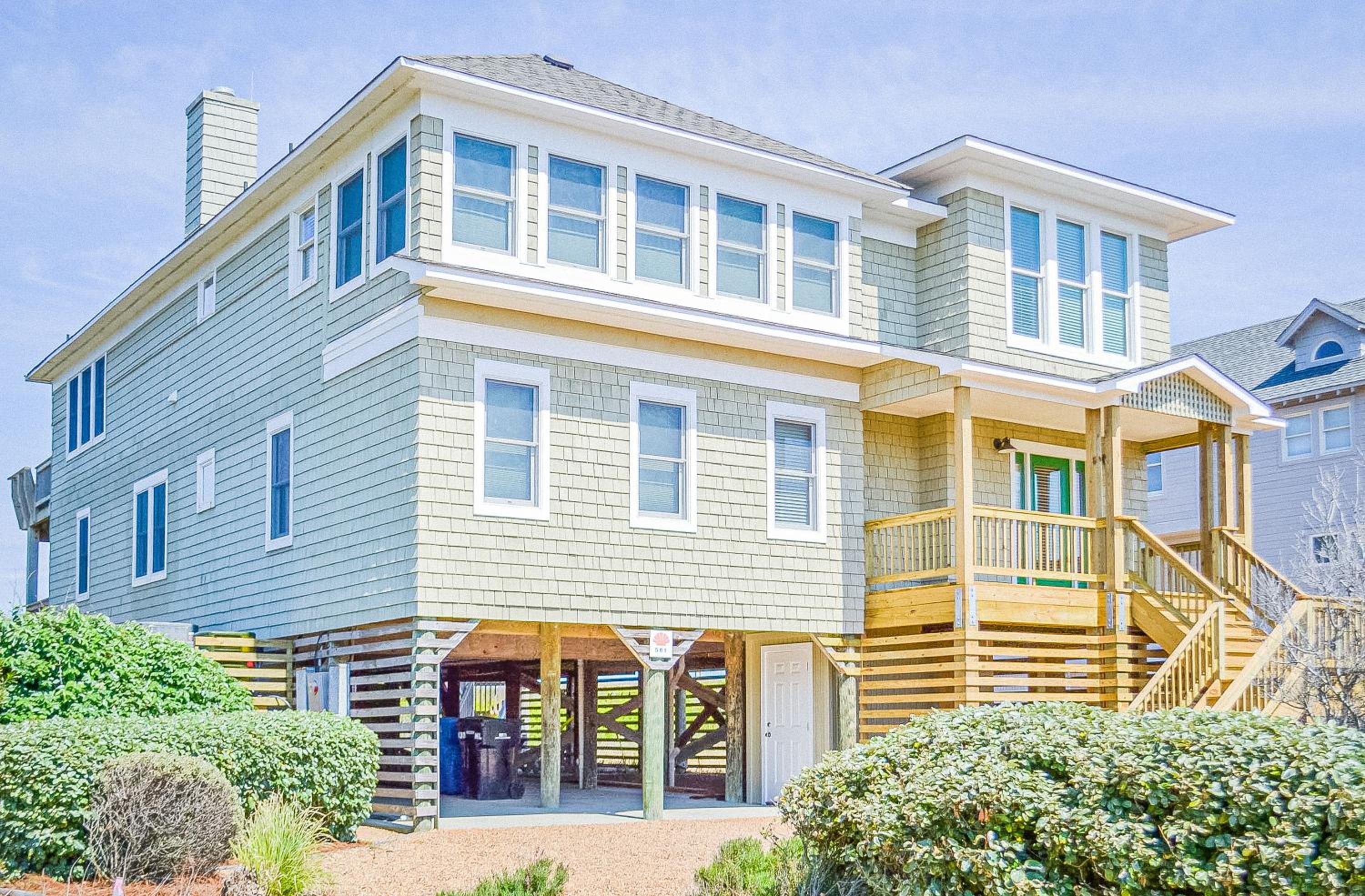 Run-A-Way Bay - Duck, Sanderling, Oceanfront, Ocean View, Hot Tub, Community Pool, Tennis
