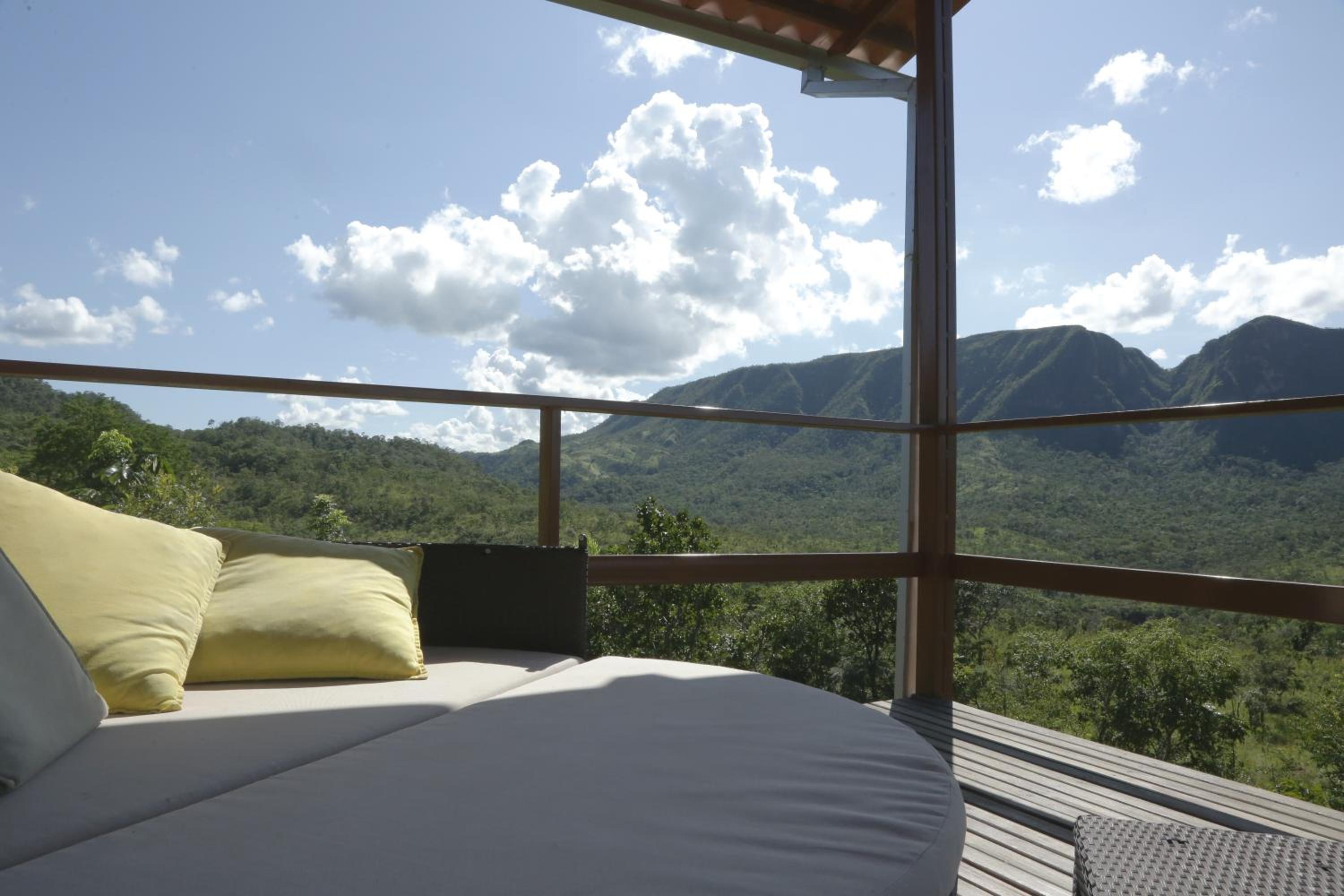 Chale duplex com vista para a Serra do Segredo