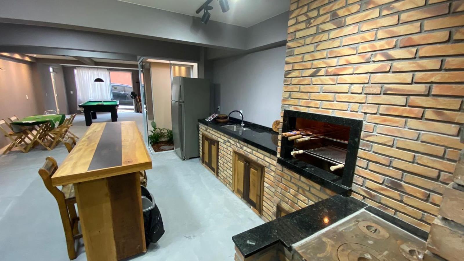 outdoor BBQ area