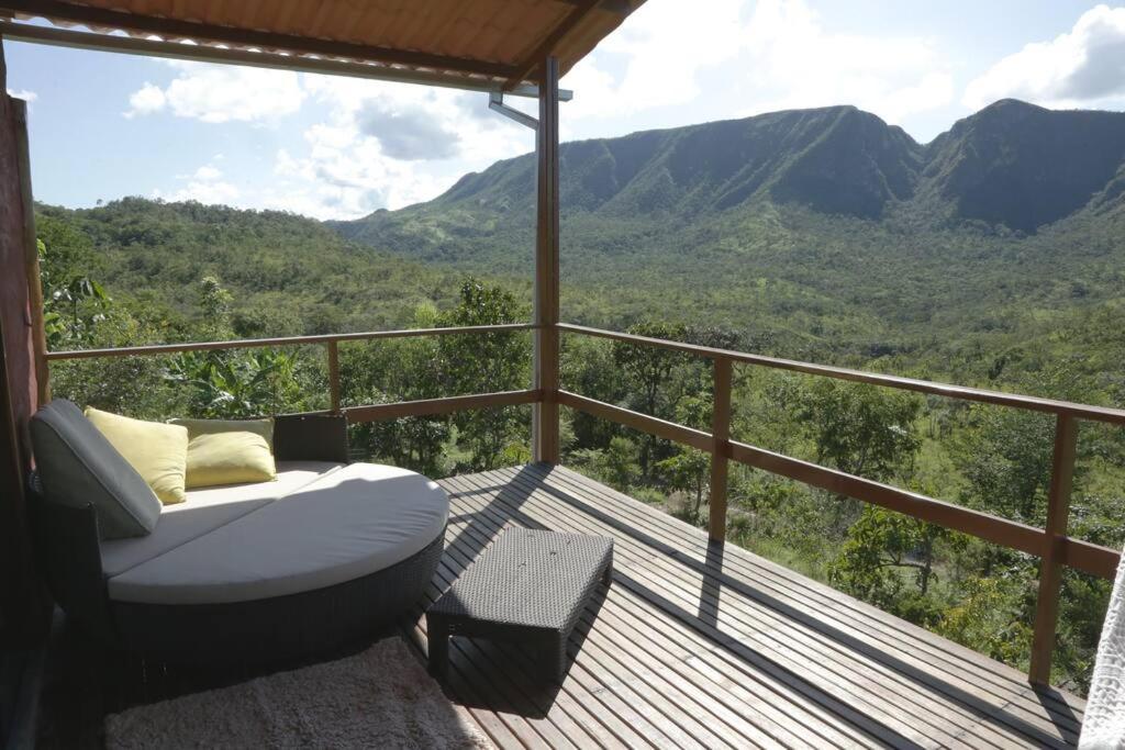 Chale duplex com vista para a Serra do Segredo