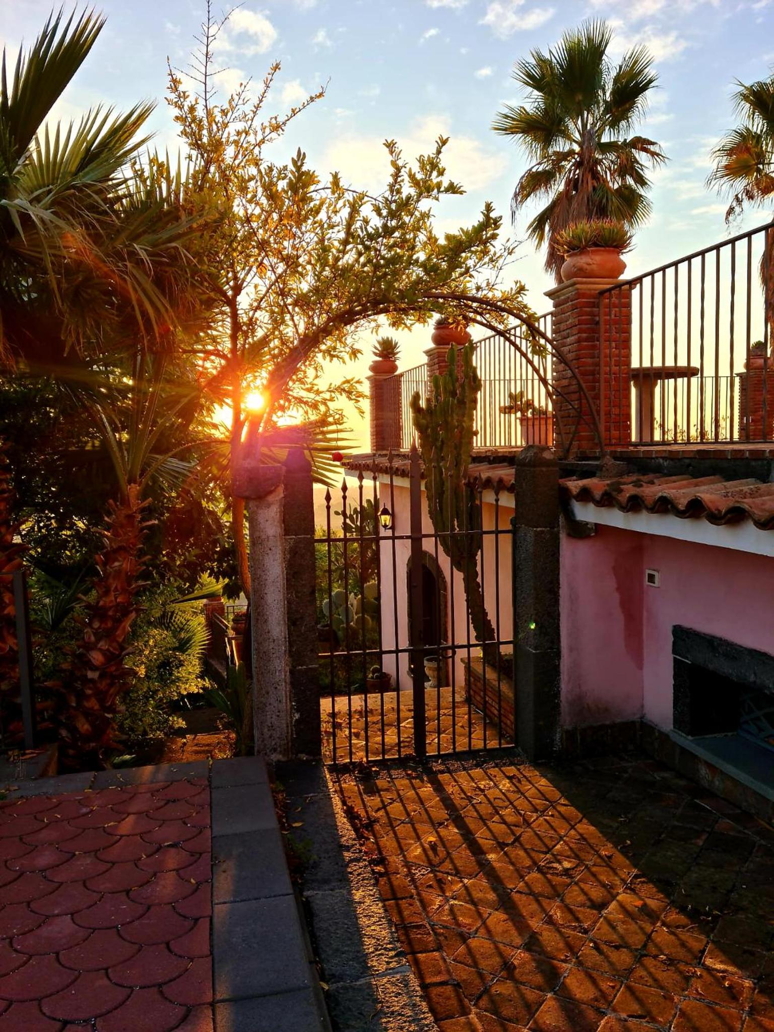Etna panoramic villa with swimming pool view 2