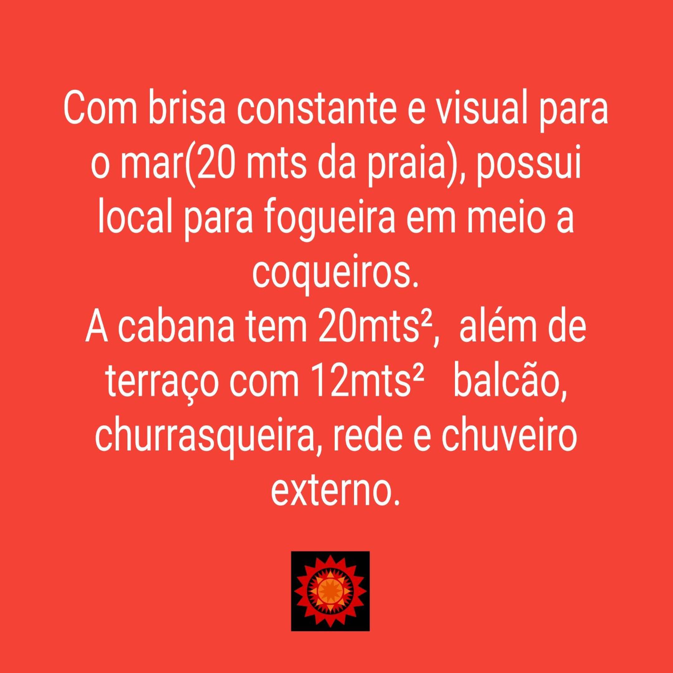 Cabanas Caraúbas - frente para o mar, ar & Tv