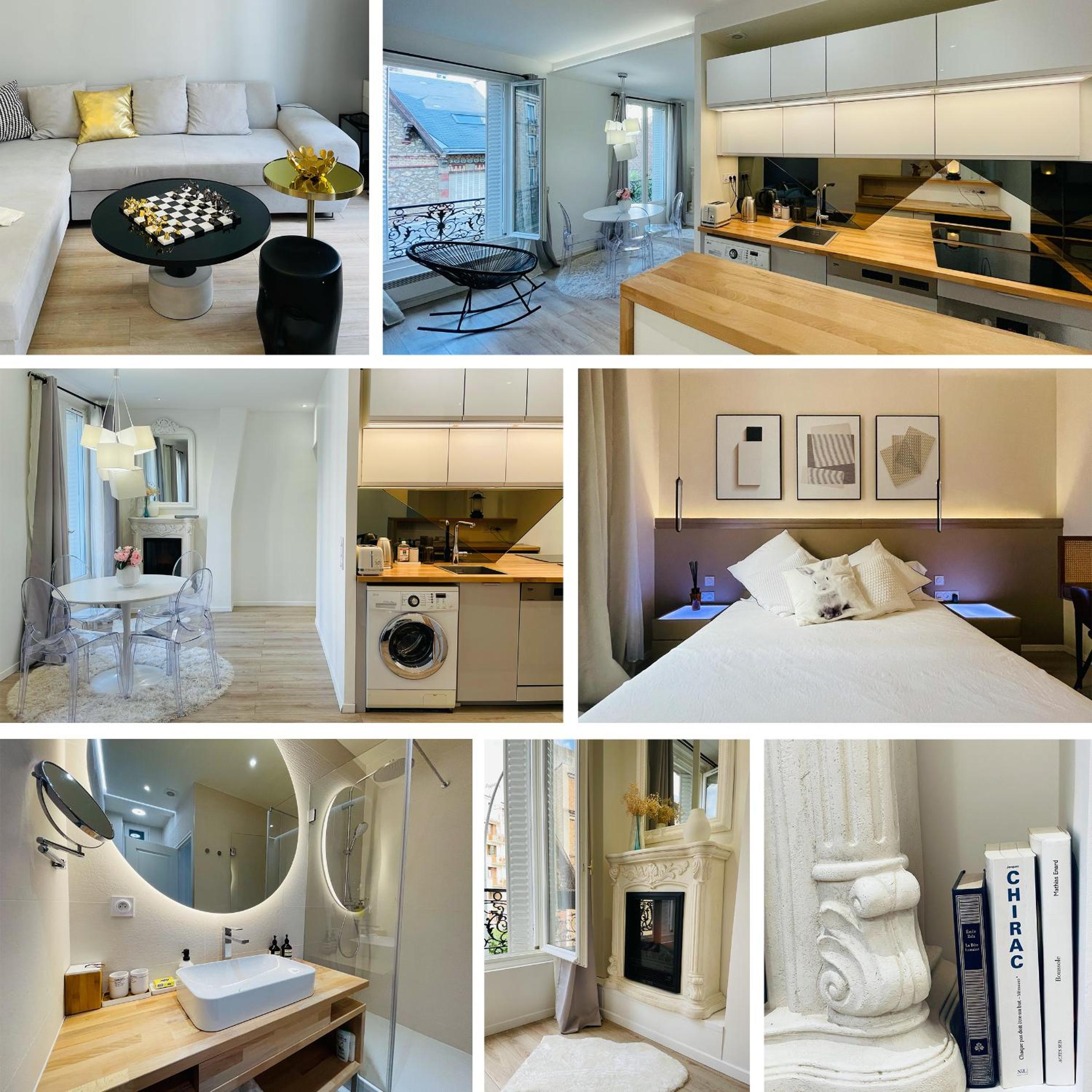 Appartement Design&Nouveau, ParisExpo Pte-de-Versaille, Parking&Netflix view 5