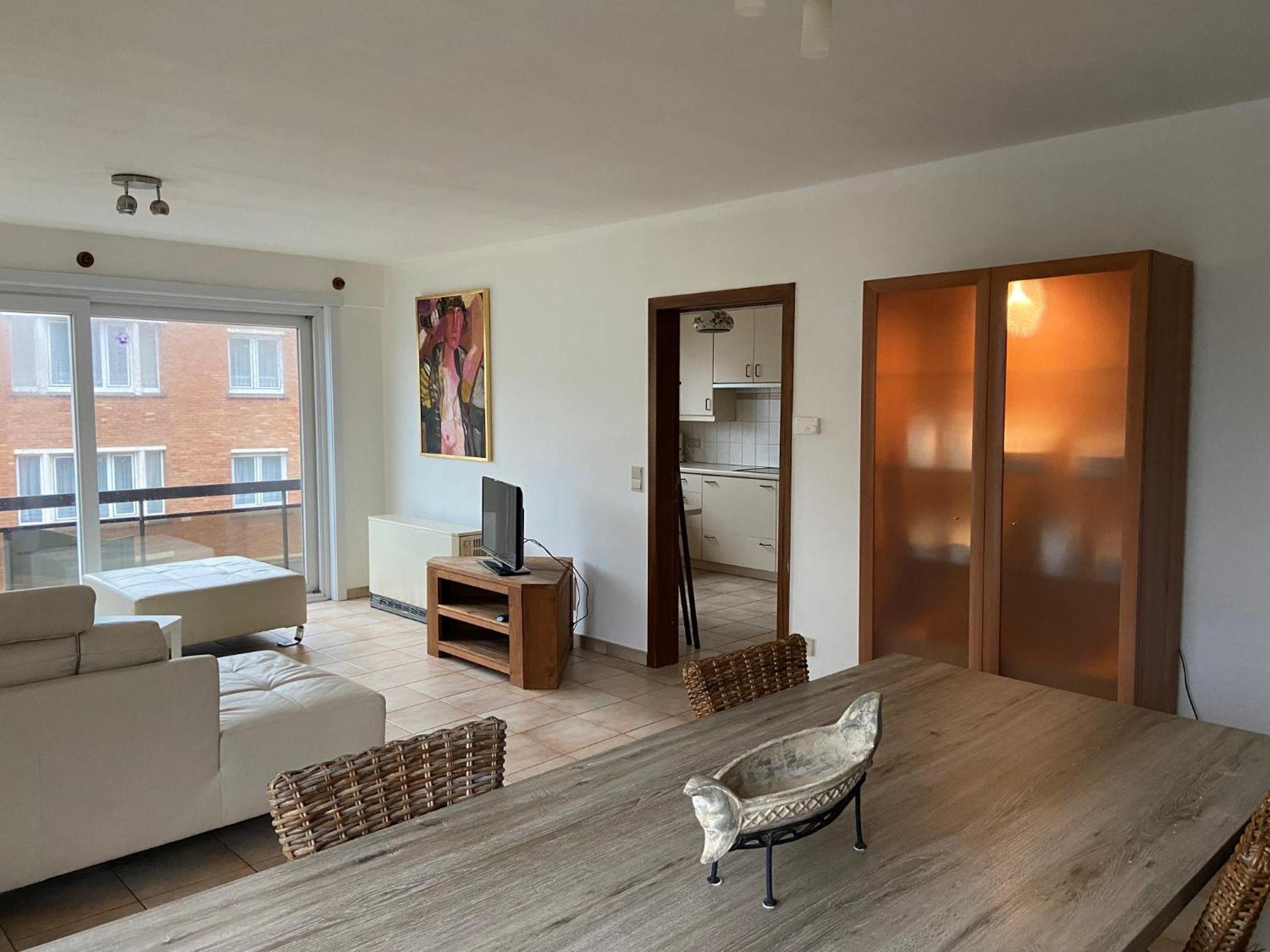 Ruim zonnig appartement op 50m van strand view 3
