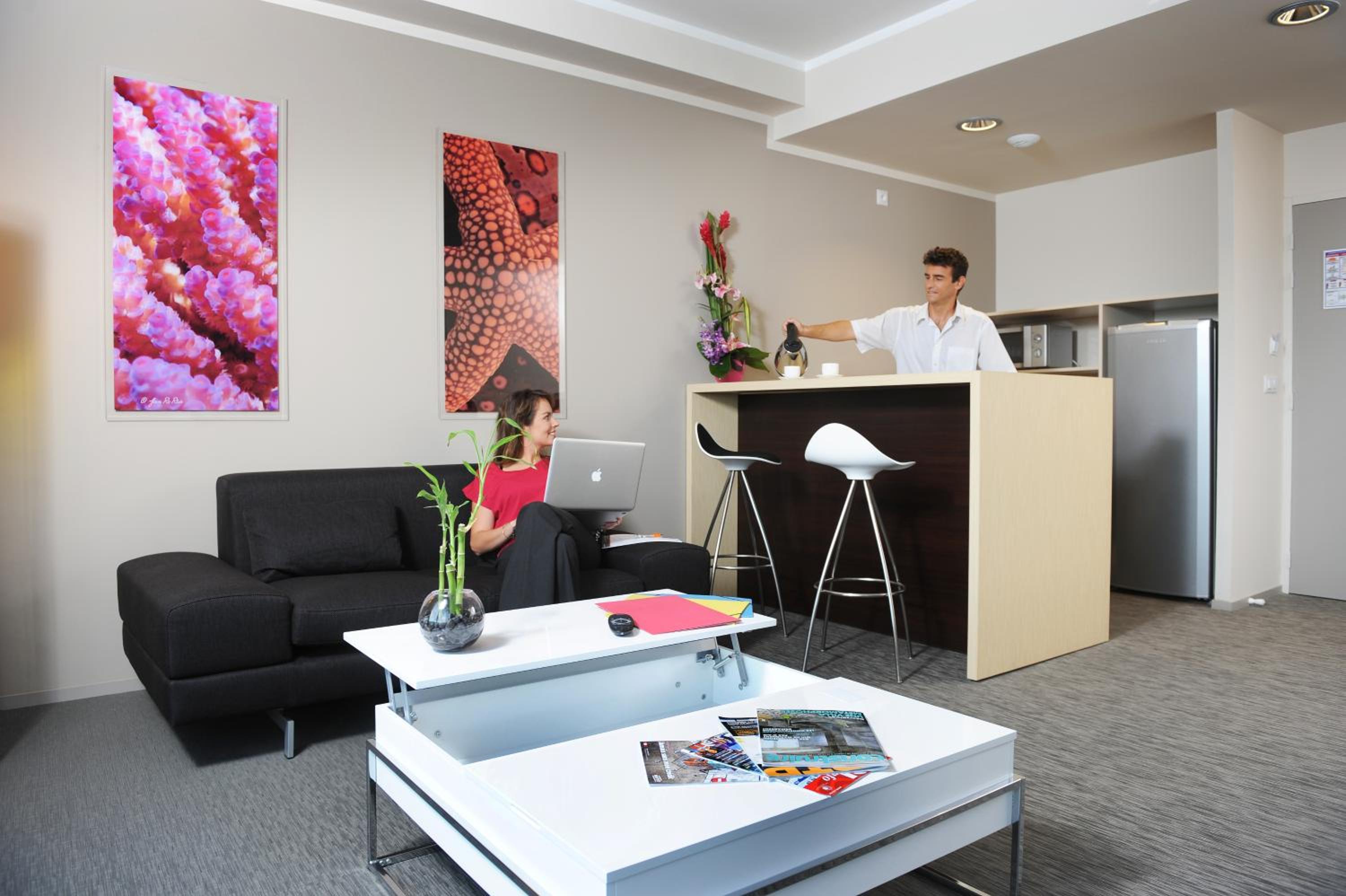 hotel reception