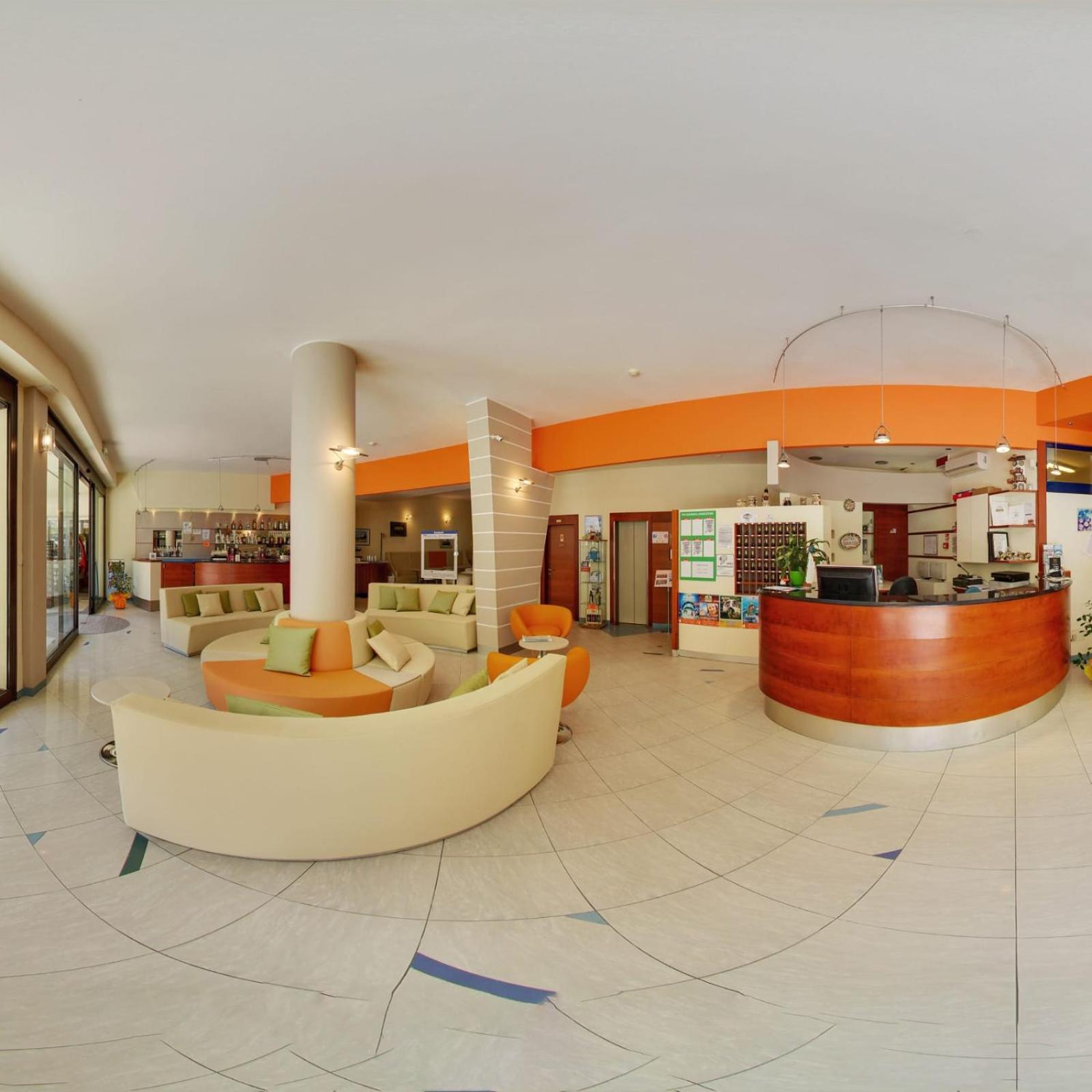 hotel reception