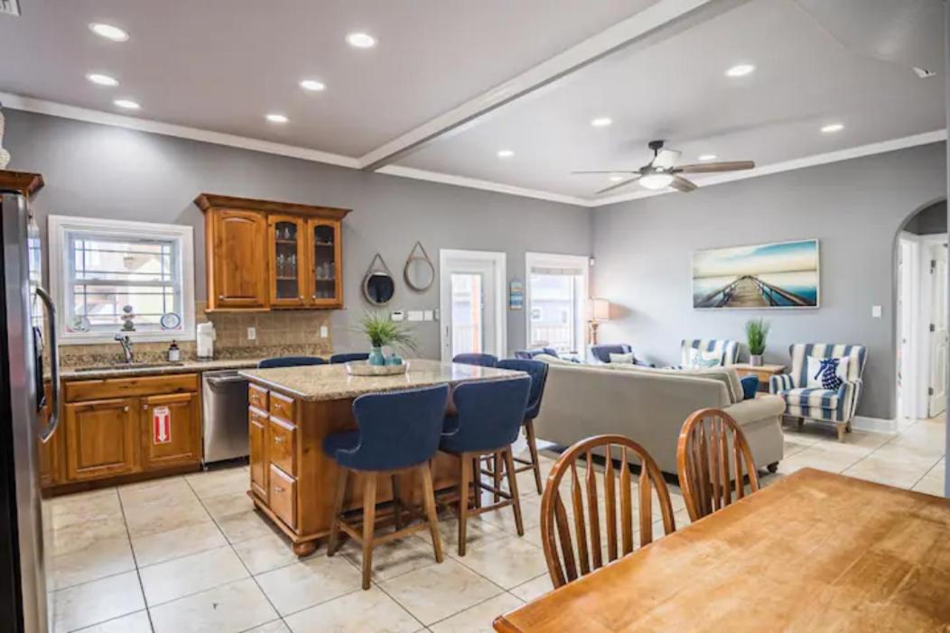 7 Bedroom Home STEPS TO THE BEACH With 4 Patios and Pool! Sleeps 20