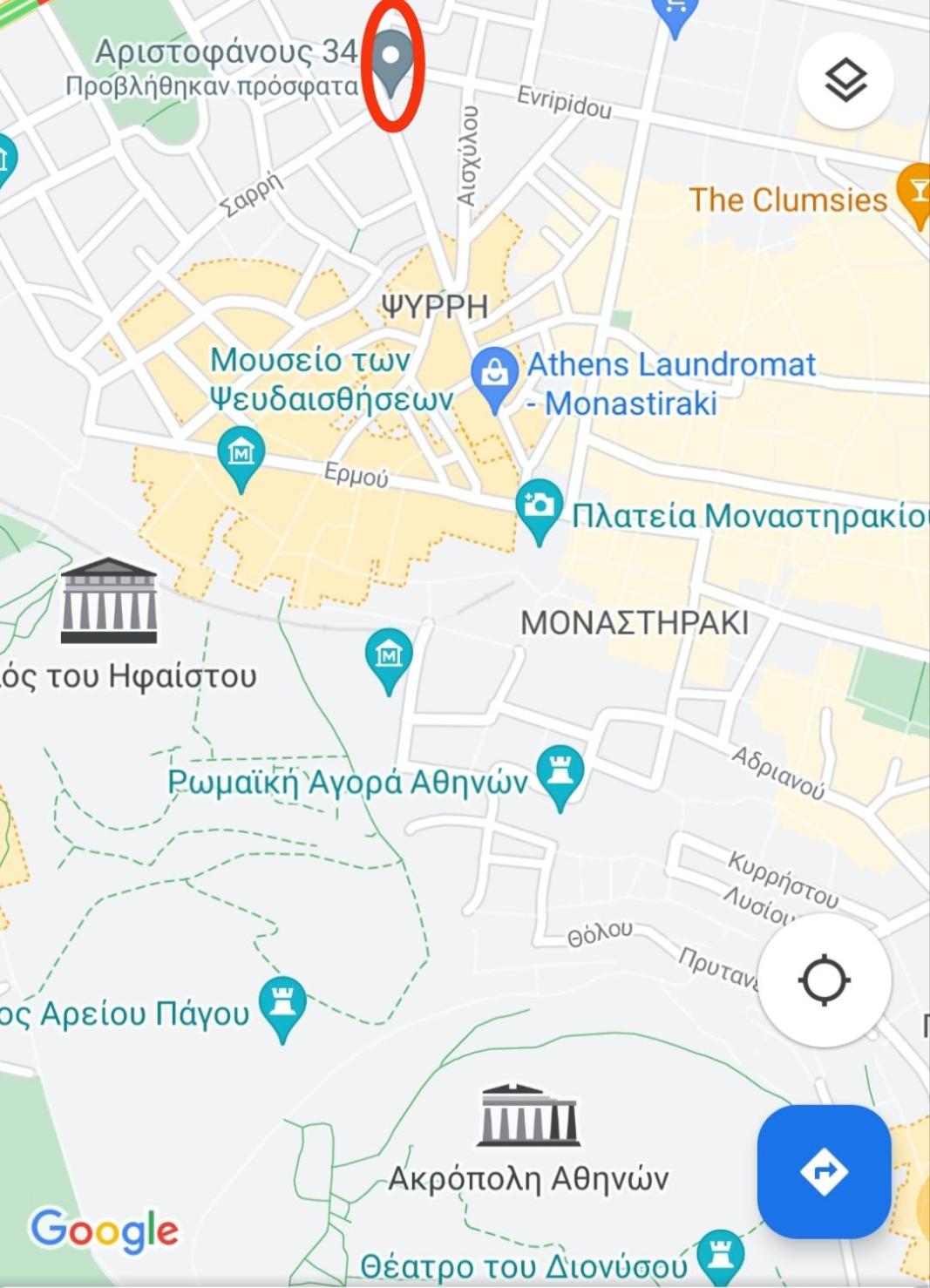 Unique apartment in historic center of Athens